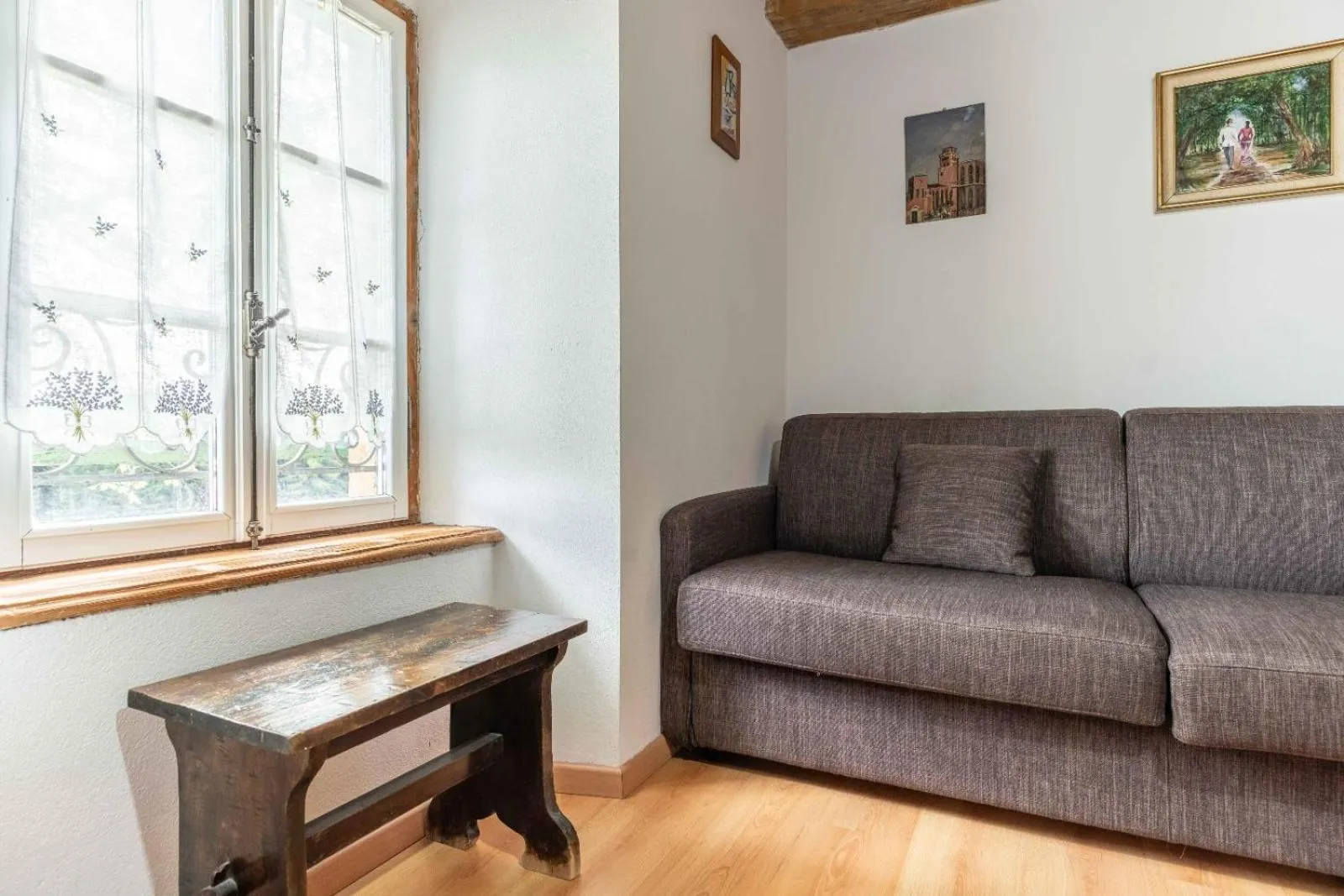 Living room in Chalet Musiera