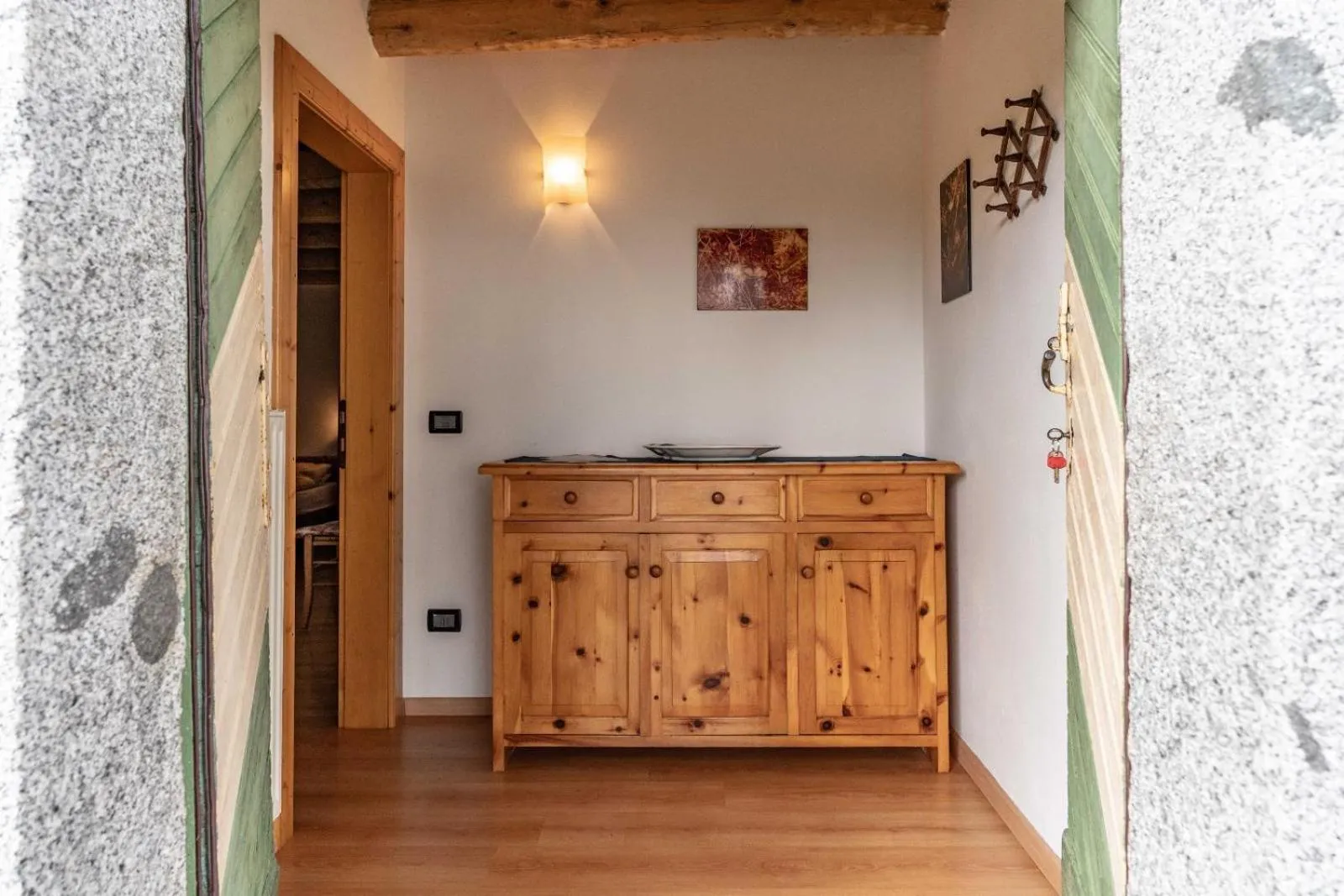 Facade/entrance in Chalet Musiera