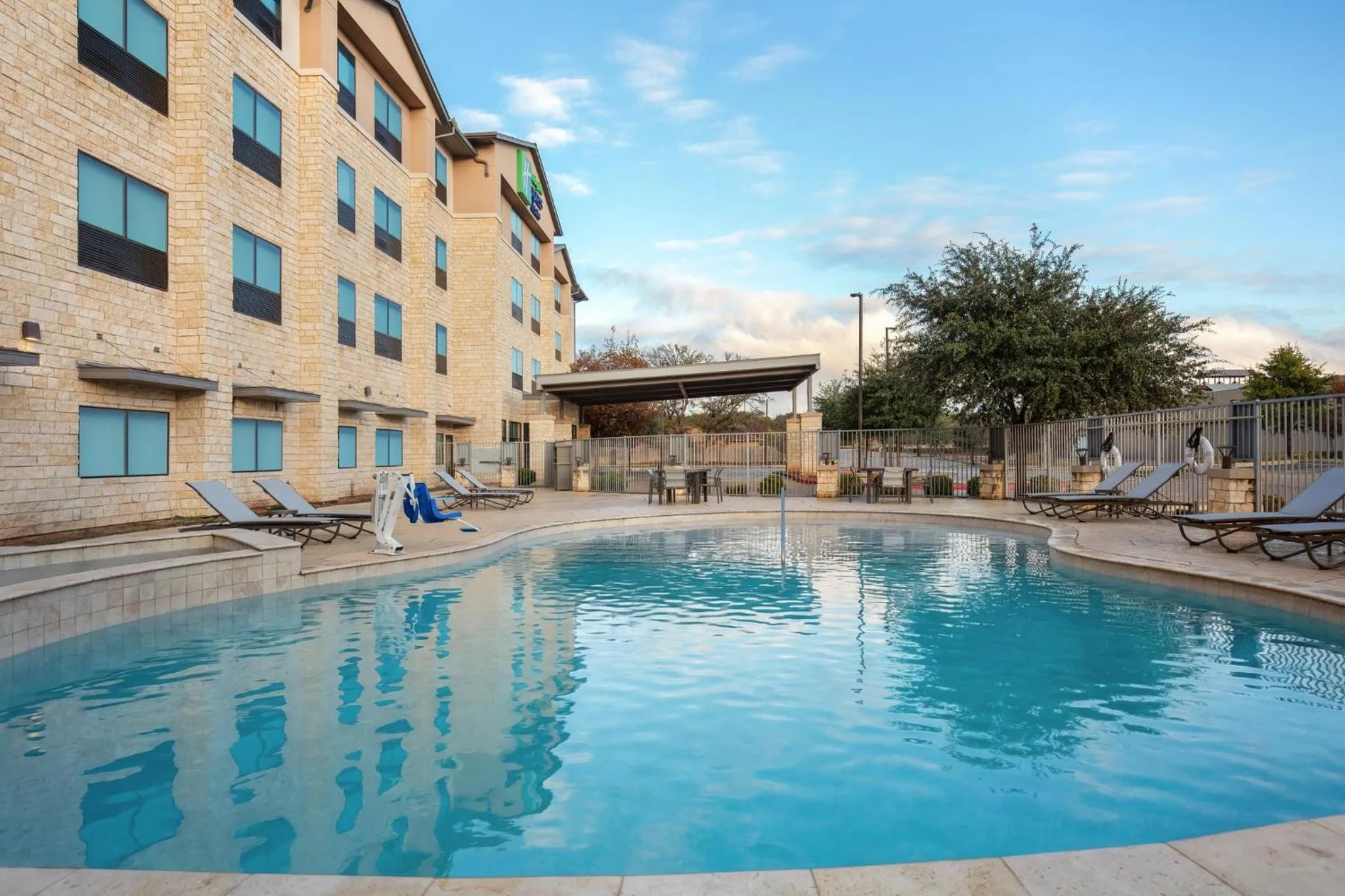 Swimming pool in Holiday Inn Express & Suites - Dripping Springs - Austin Area by IHG