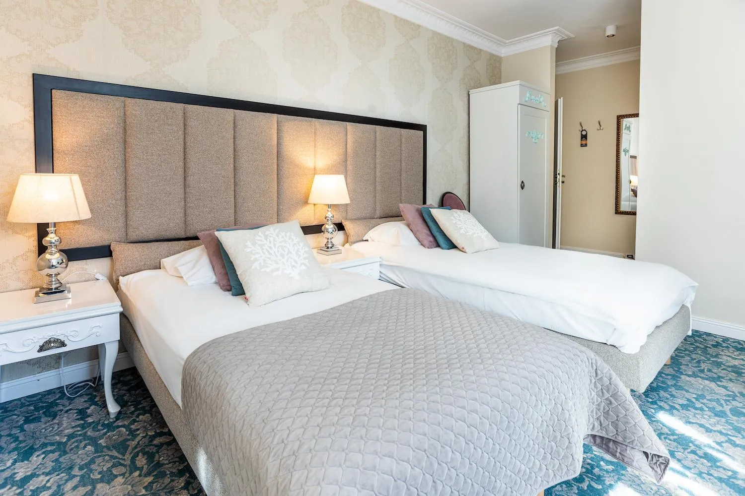 Bed in Villa Antonina