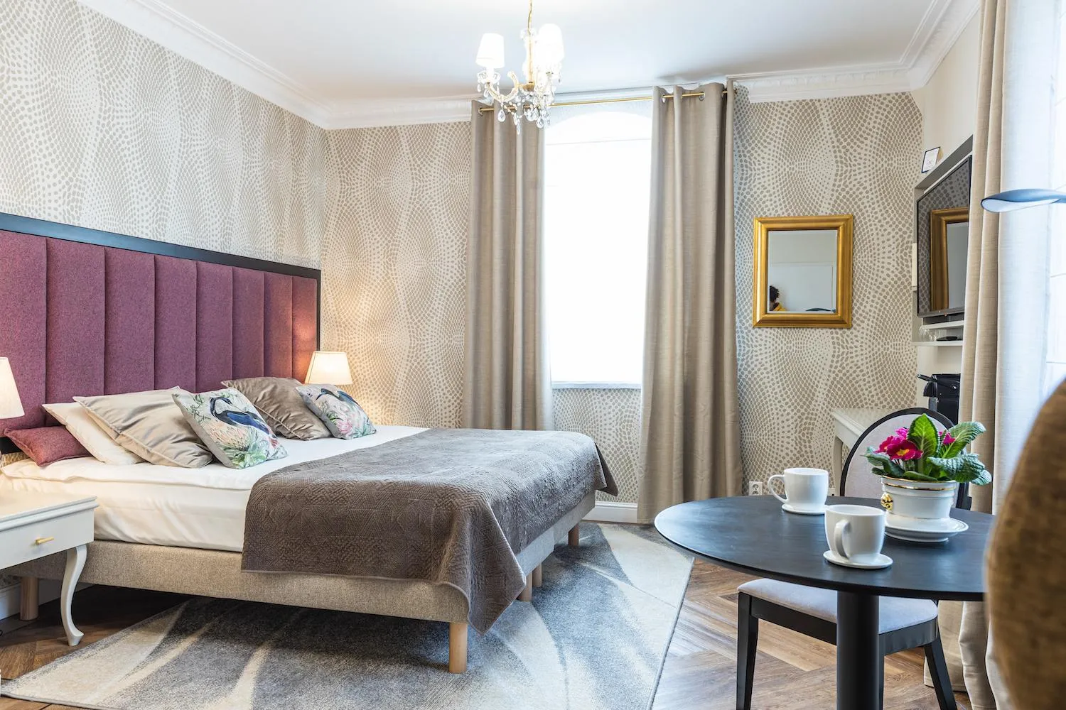 Bed in Villa Antonina