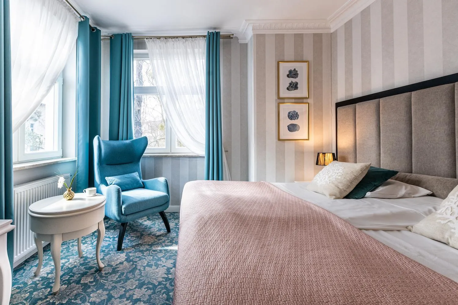 Bed in Villa Antonina