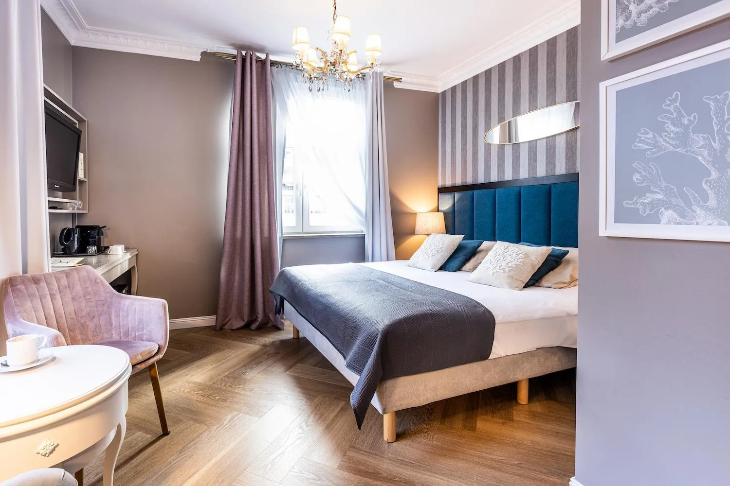 Bed in Villa Antonina