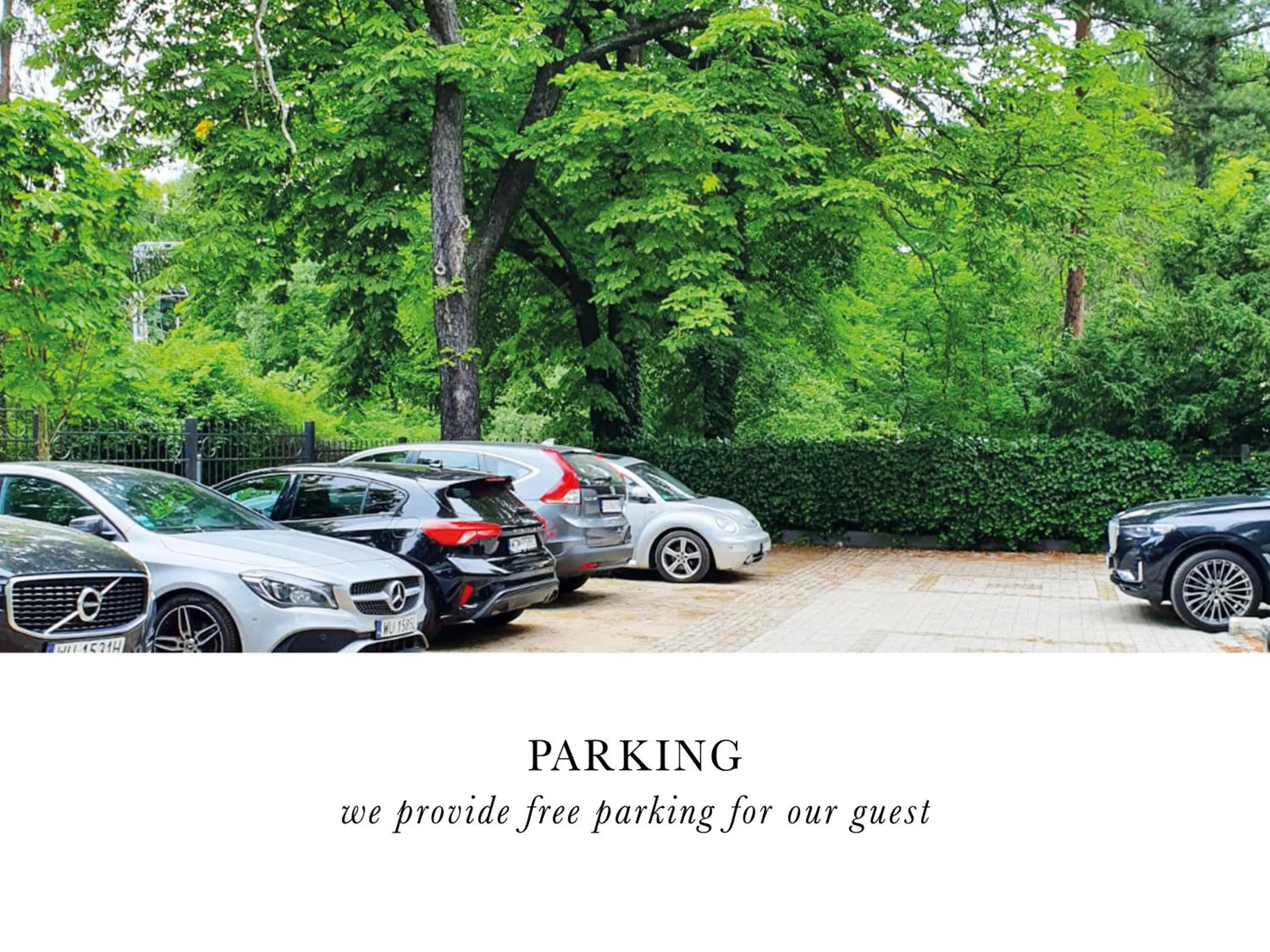 Parking in Villa Antonina