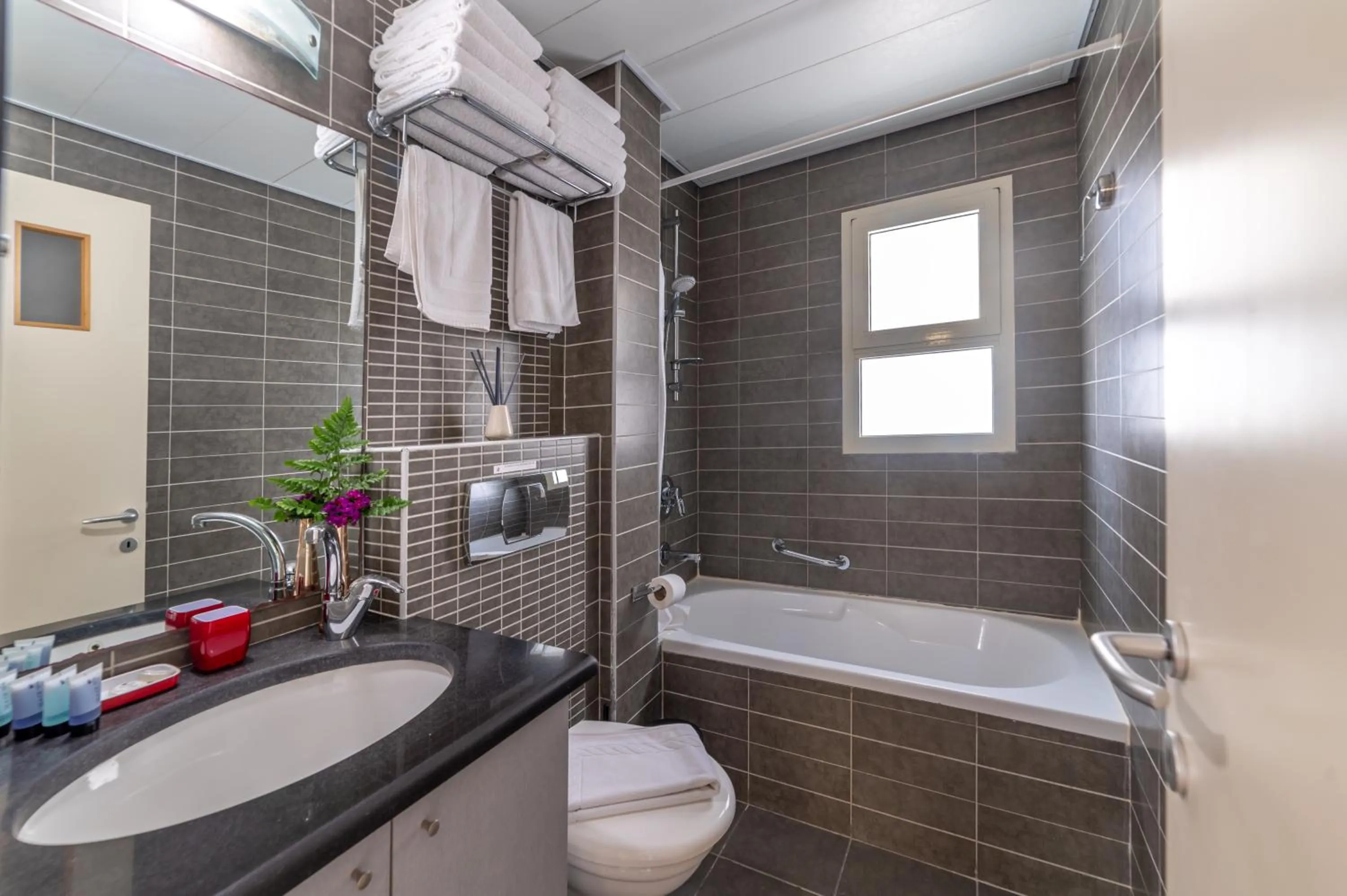 Bathroom in Ben Yehuda Apartments