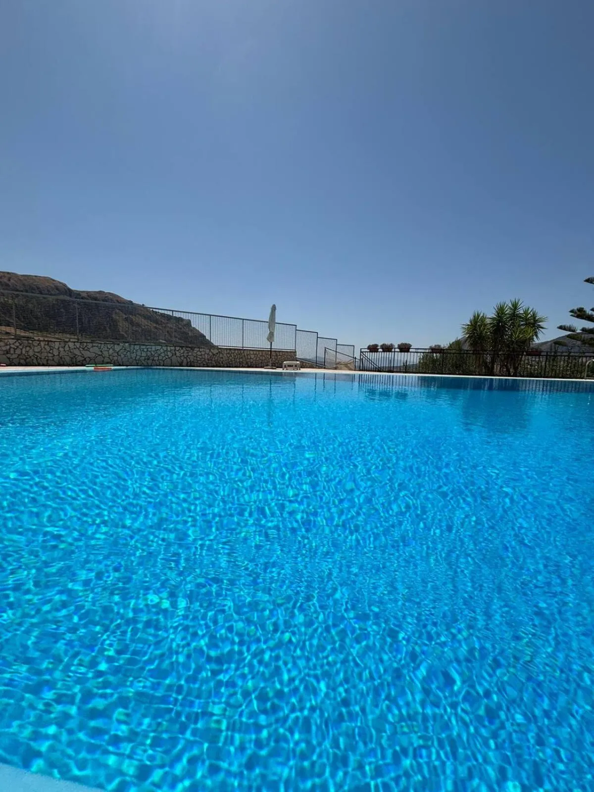 Swimming pool in Kairos B&B