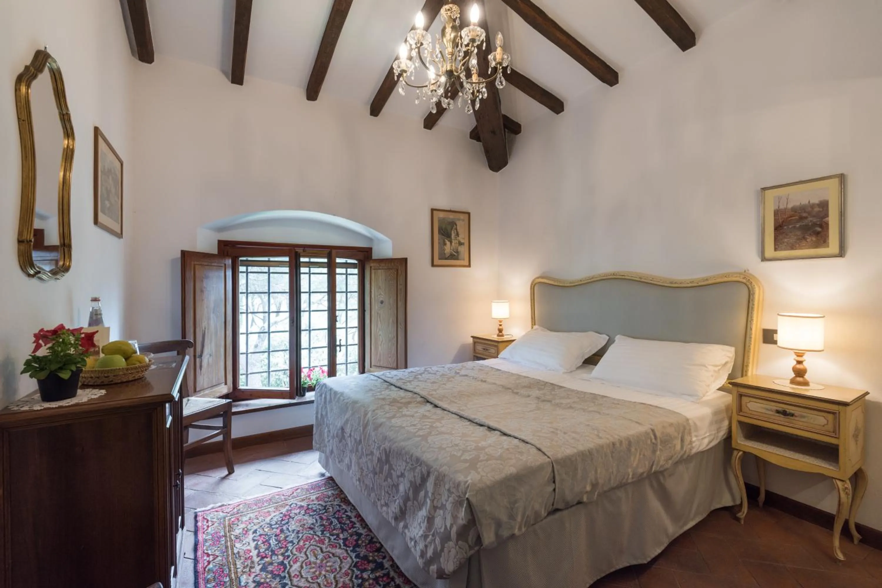 Bedroom, Bed in Relais Fattoria Valle