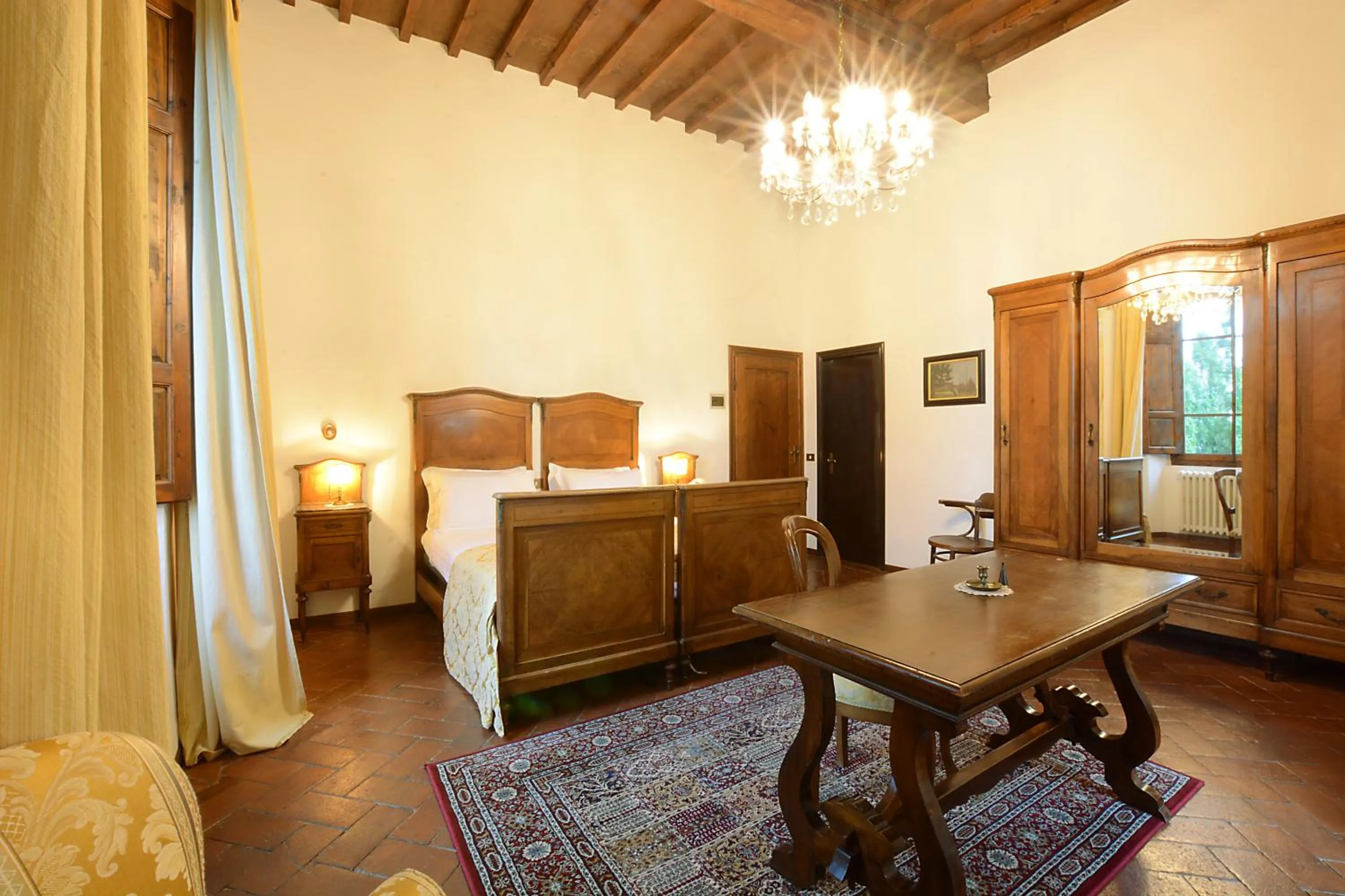 Bedroom, Bed in Relais Fattoria Valle