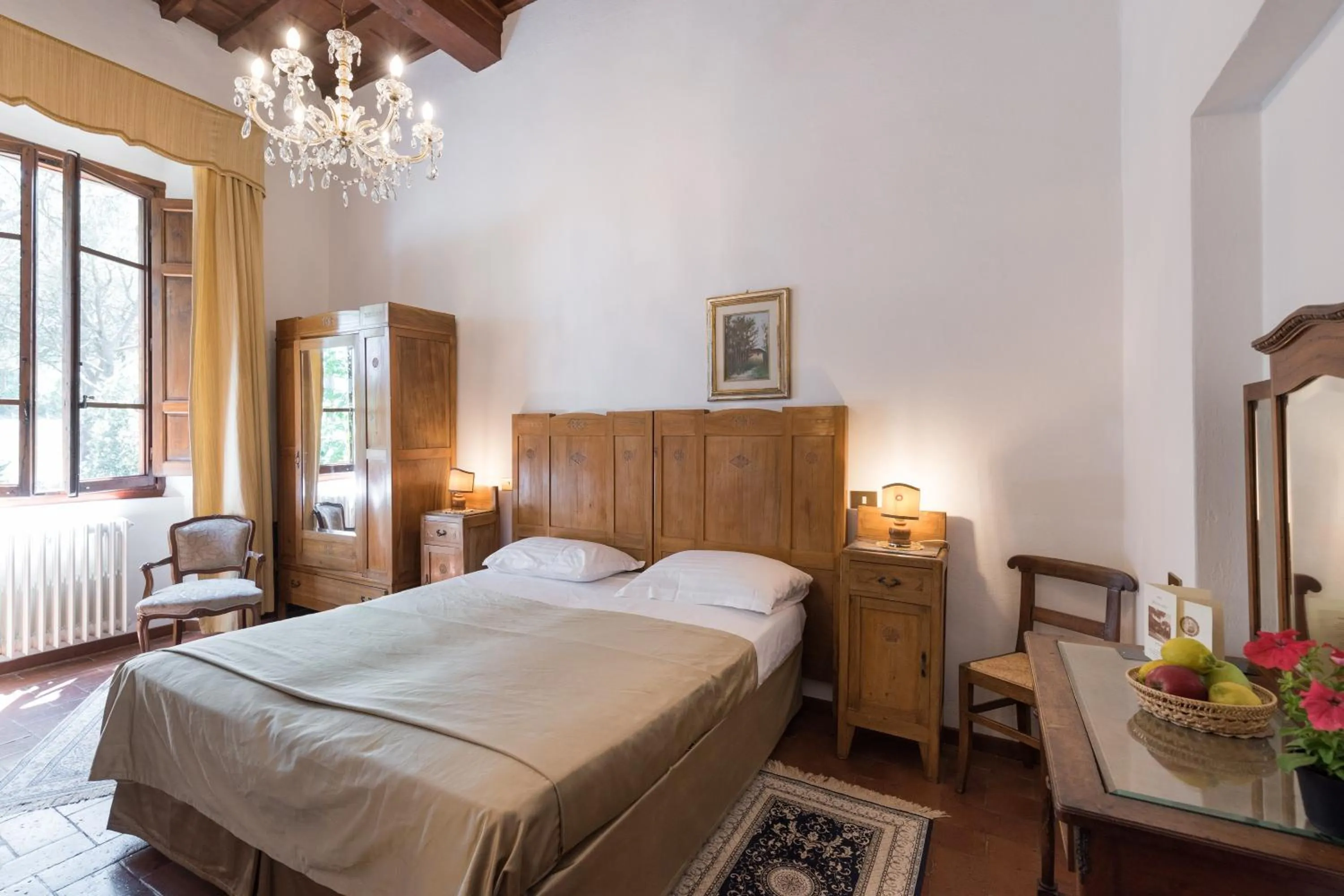 Bedroom, Bed in Relais Fattoria Valle