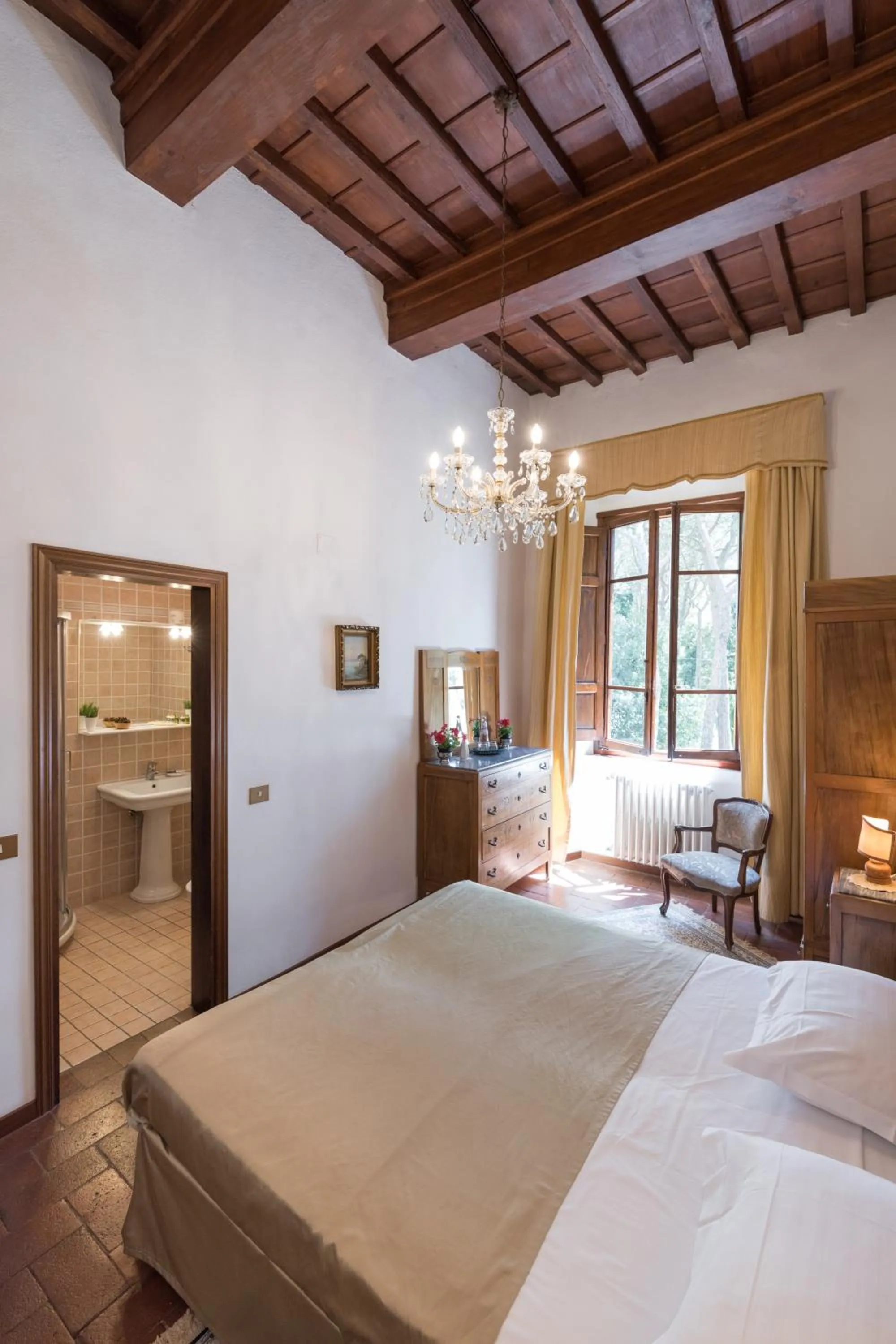 Bedroom, Bed in Relais Fattoria Valle