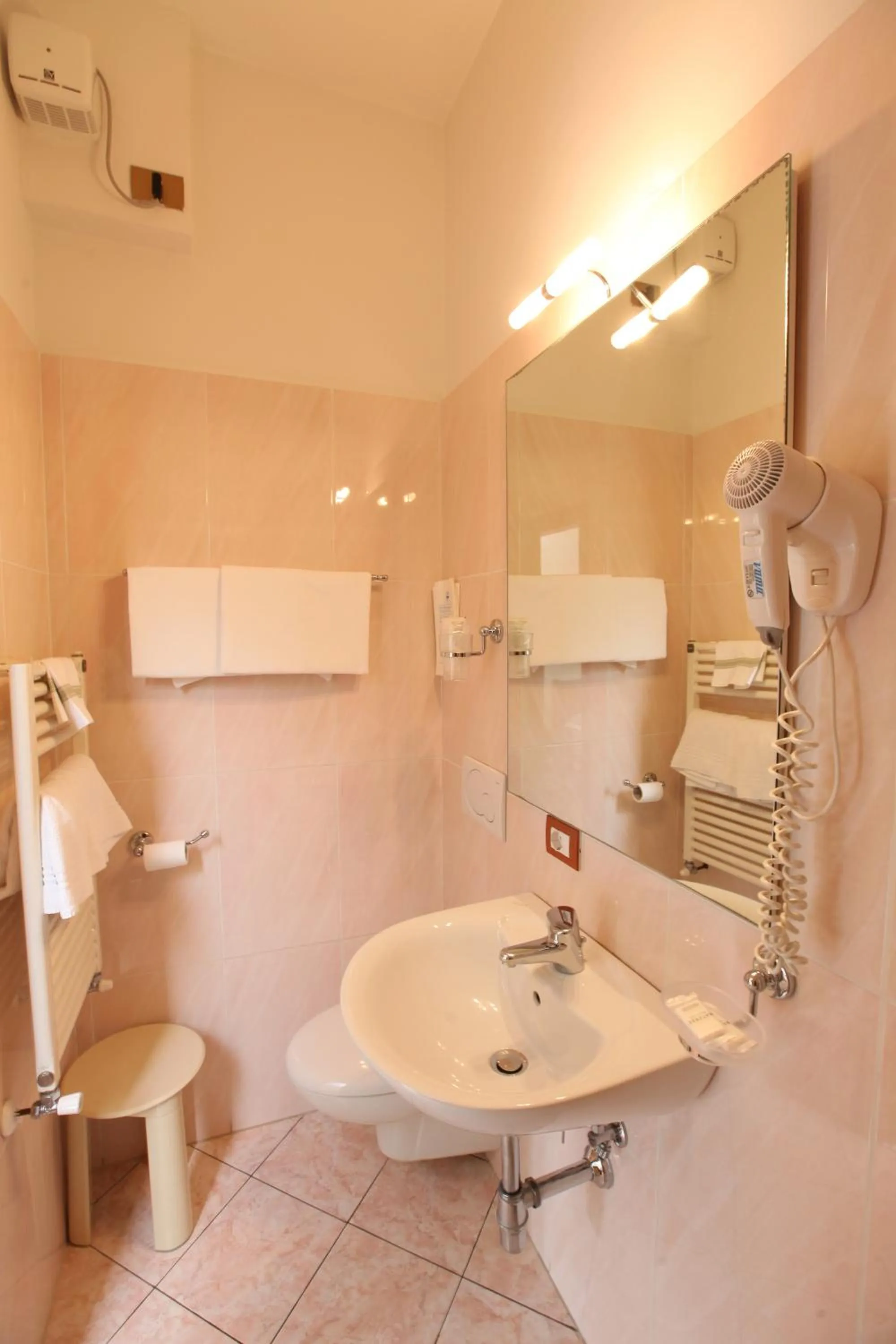 Shower in Hotel Bologna