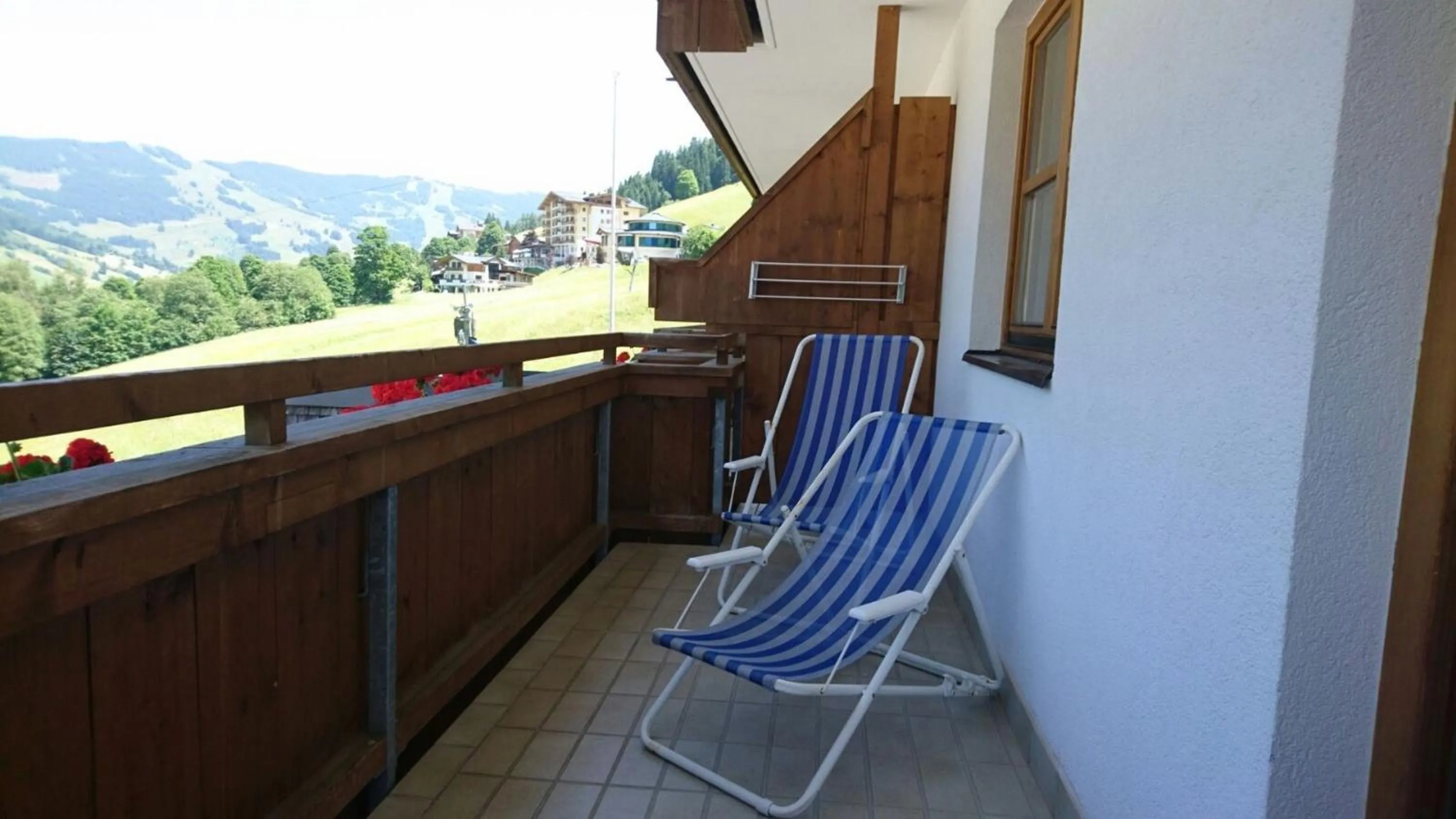 Balcony/Terrace in Appartementhotel Hechenberg