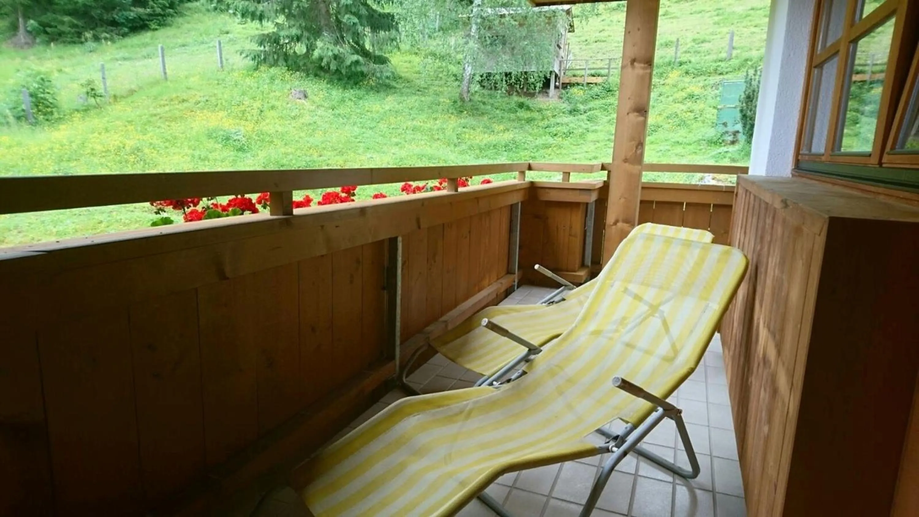 Balcony/Terrace in Appartementhotel Hechenberg