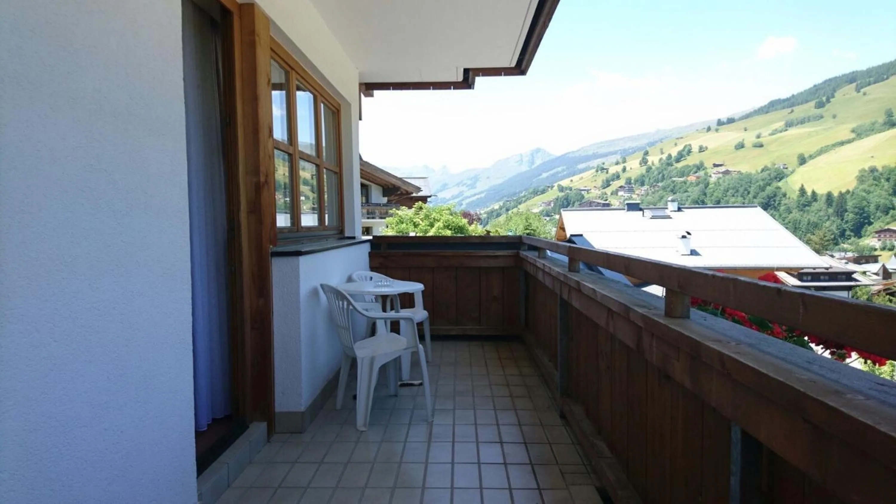 Balcony/Terrace in Appartementhotel Hechenberg