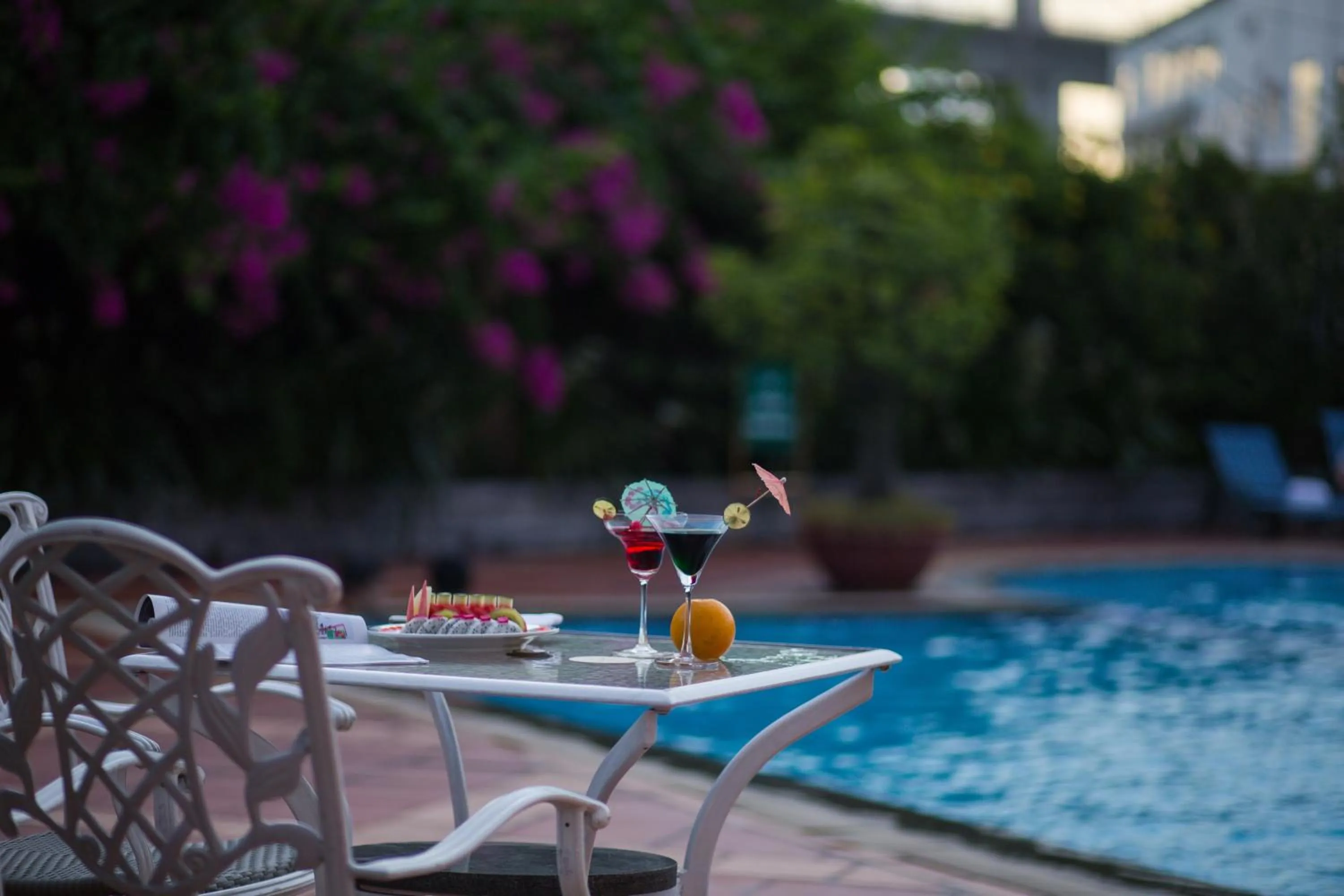 Swimming pool in Halong Plaza Hotel