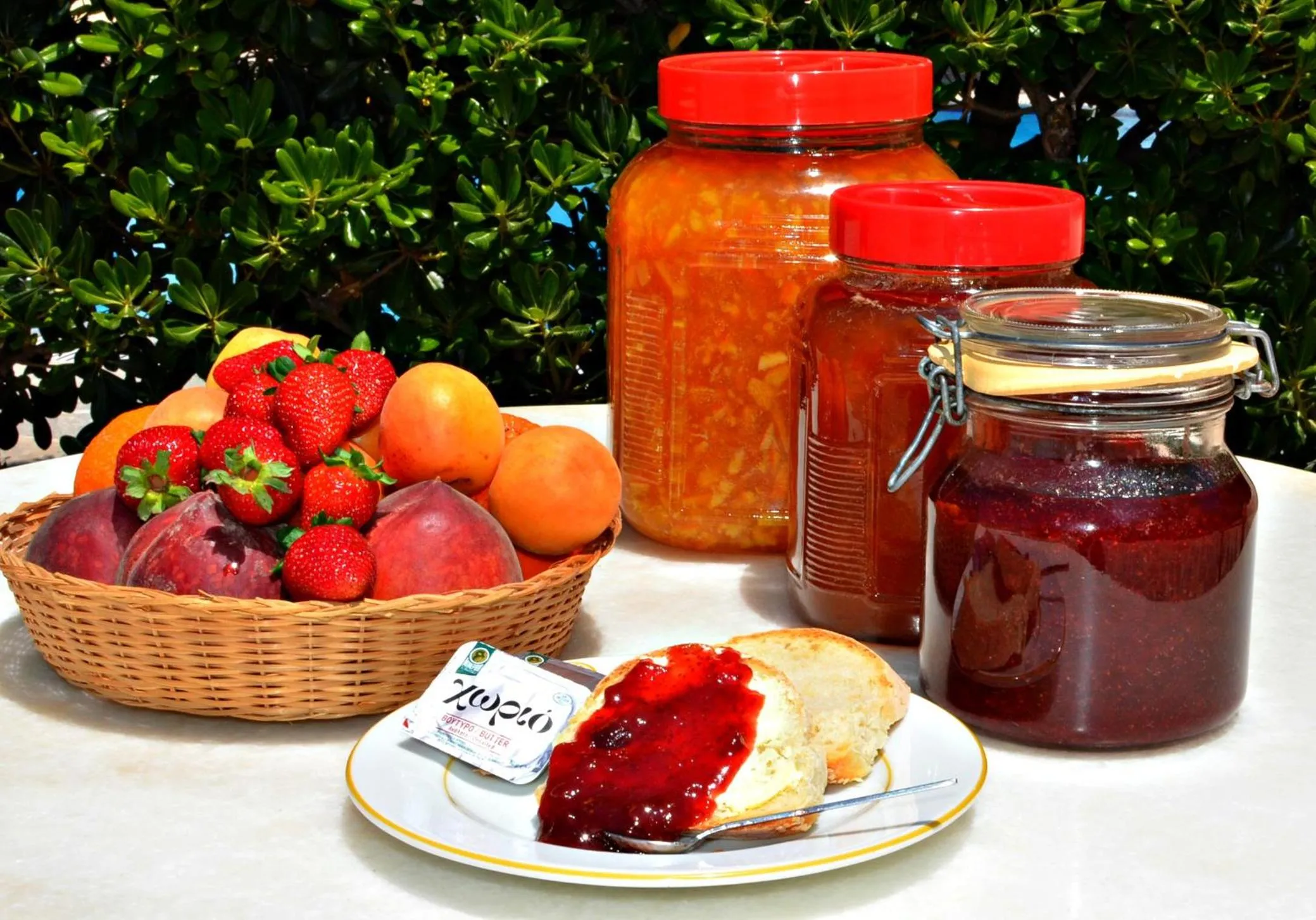 Food close-up in Proteas Hotel & Suites