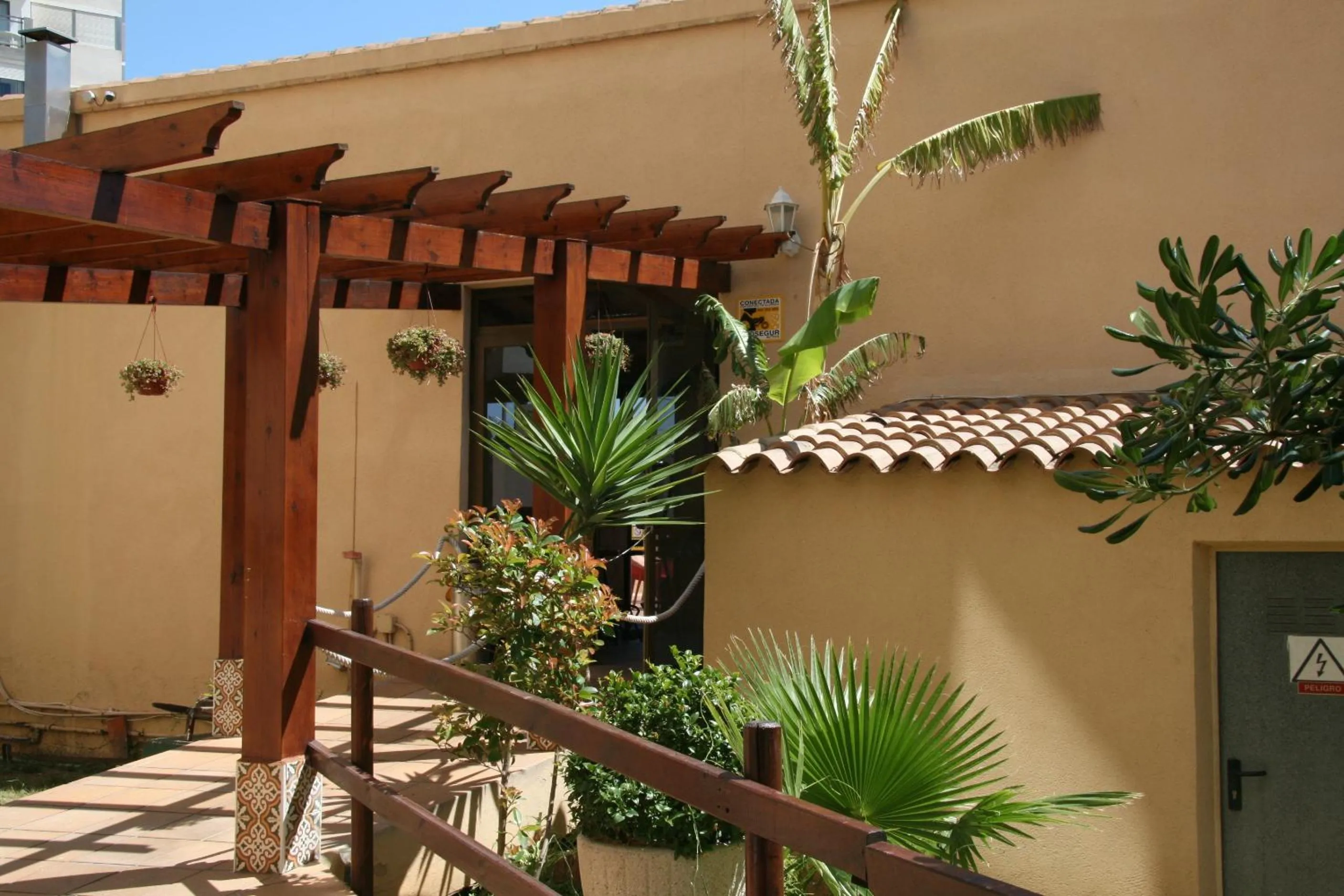 Lounge or bar in Apartamentos Palm Court