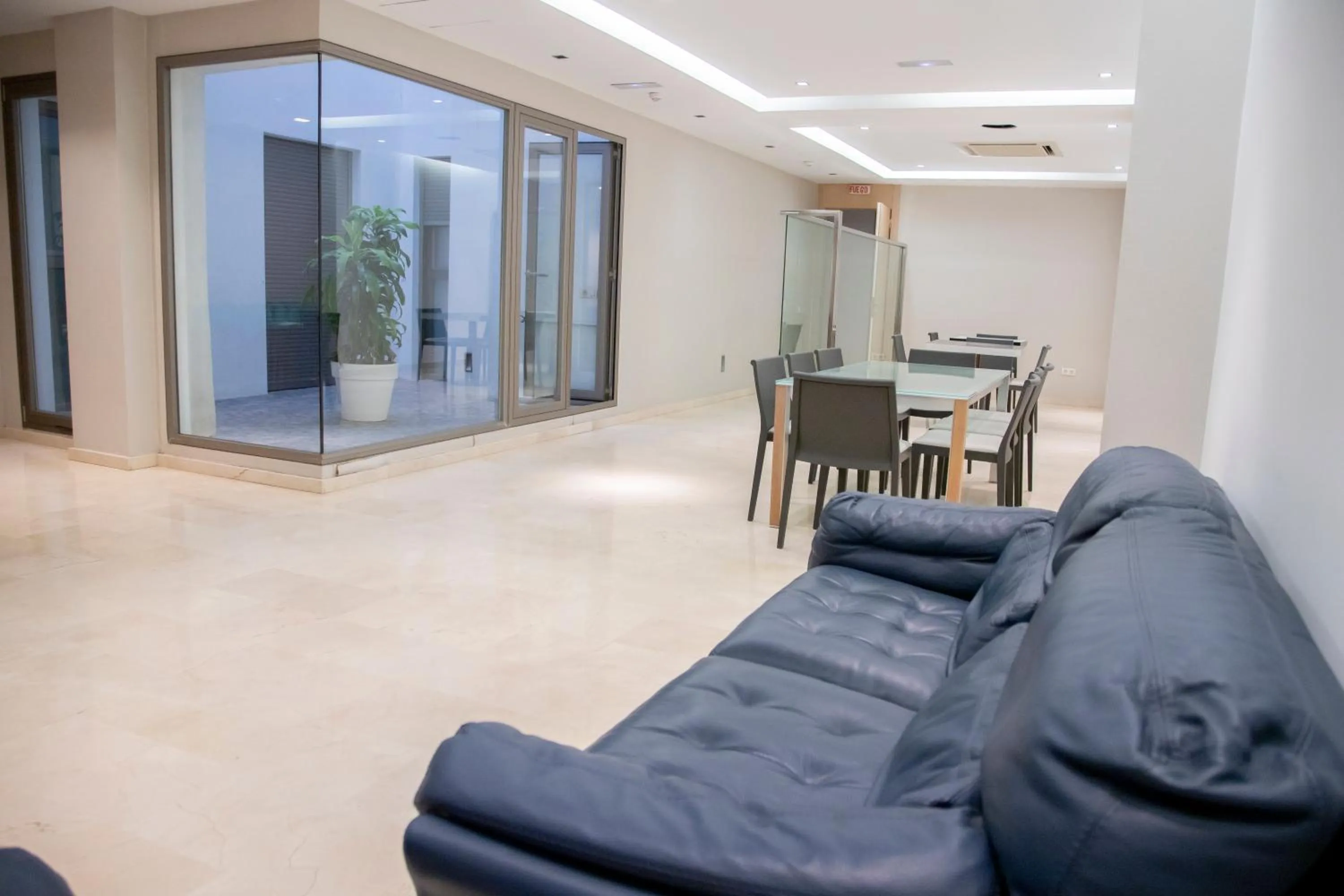 Seating area in El Globo