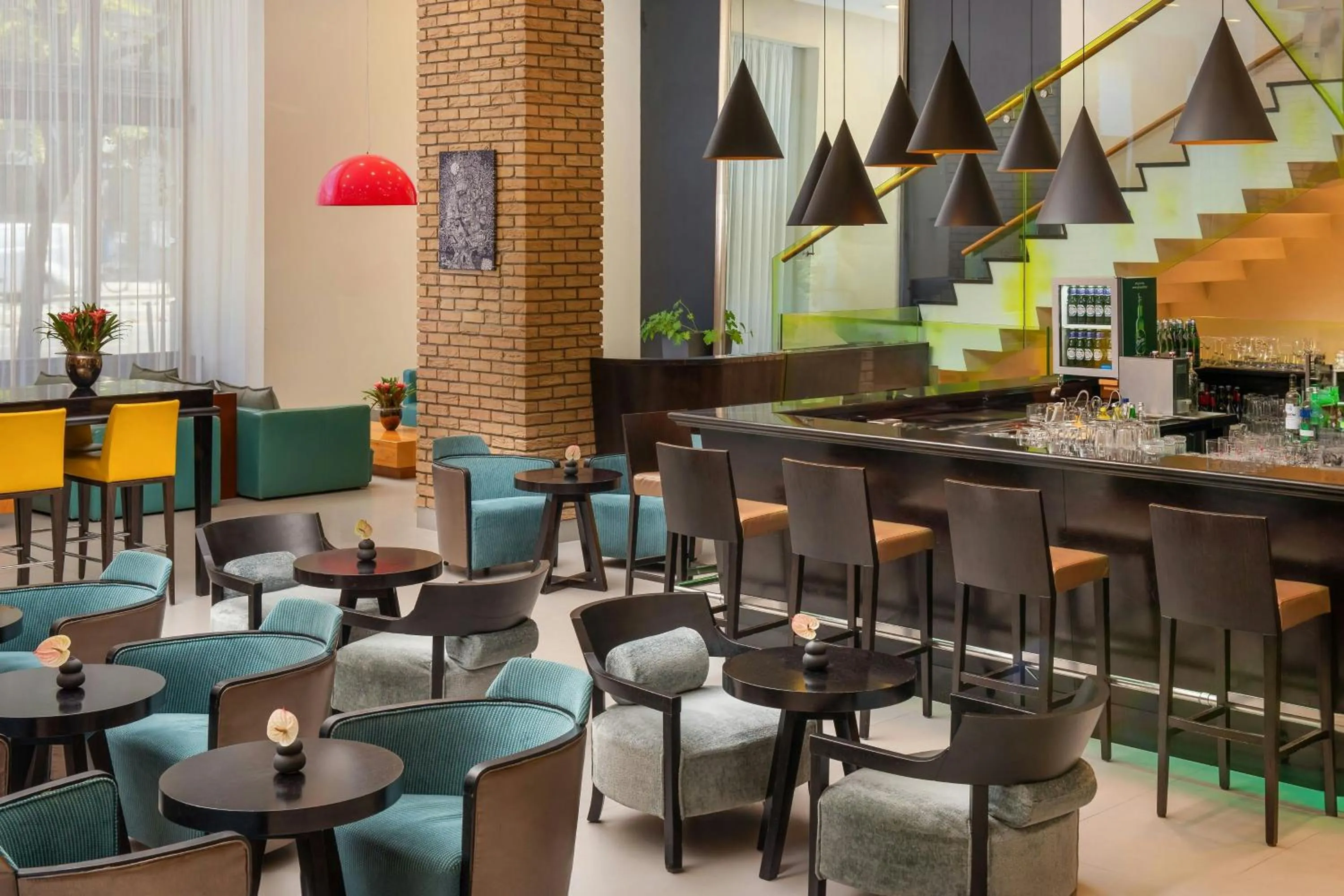 Lobby or reception in Courtyard by Marriott Budapest City Center