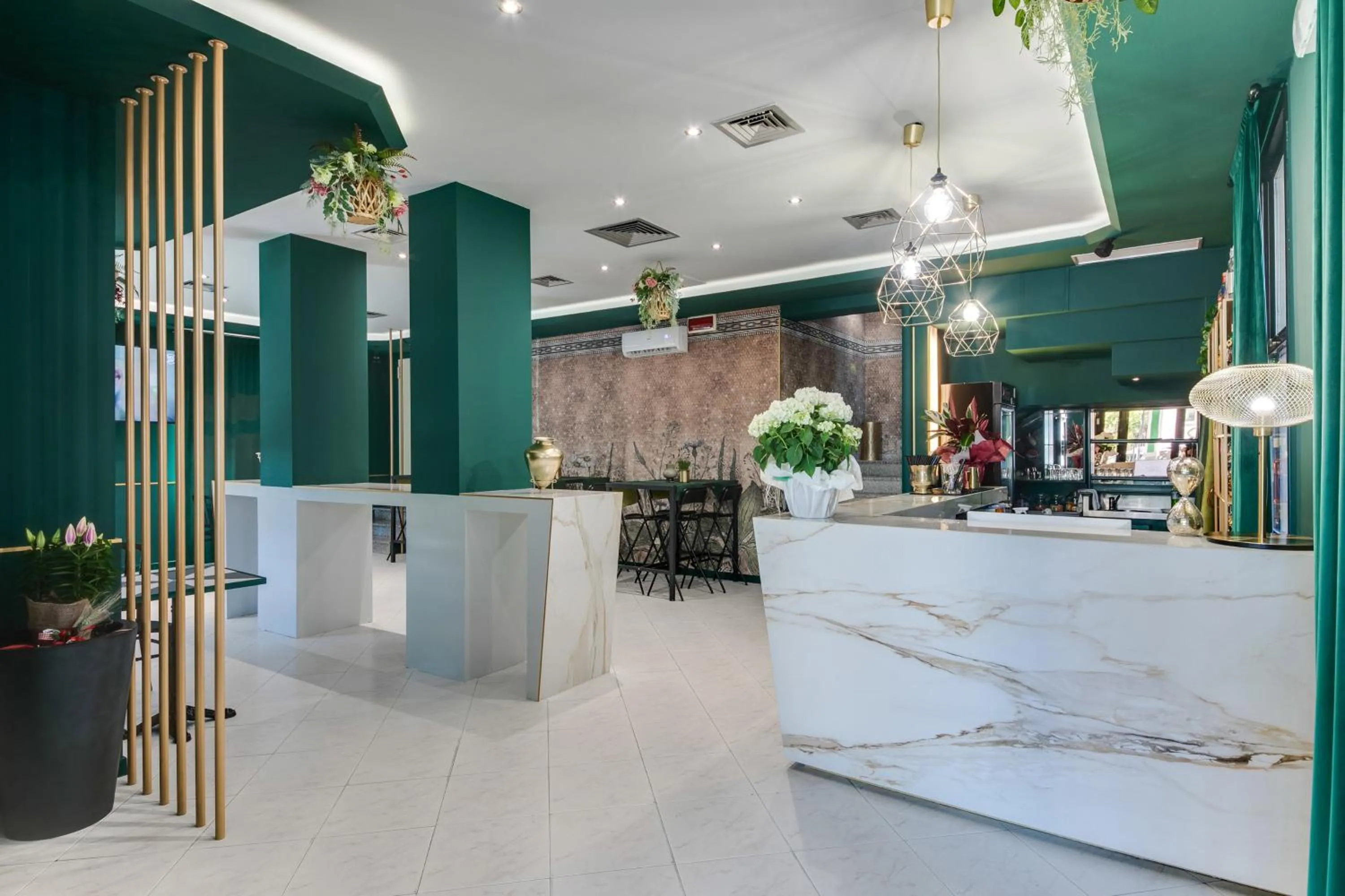 Lobby or reception in Hotel Sorriso