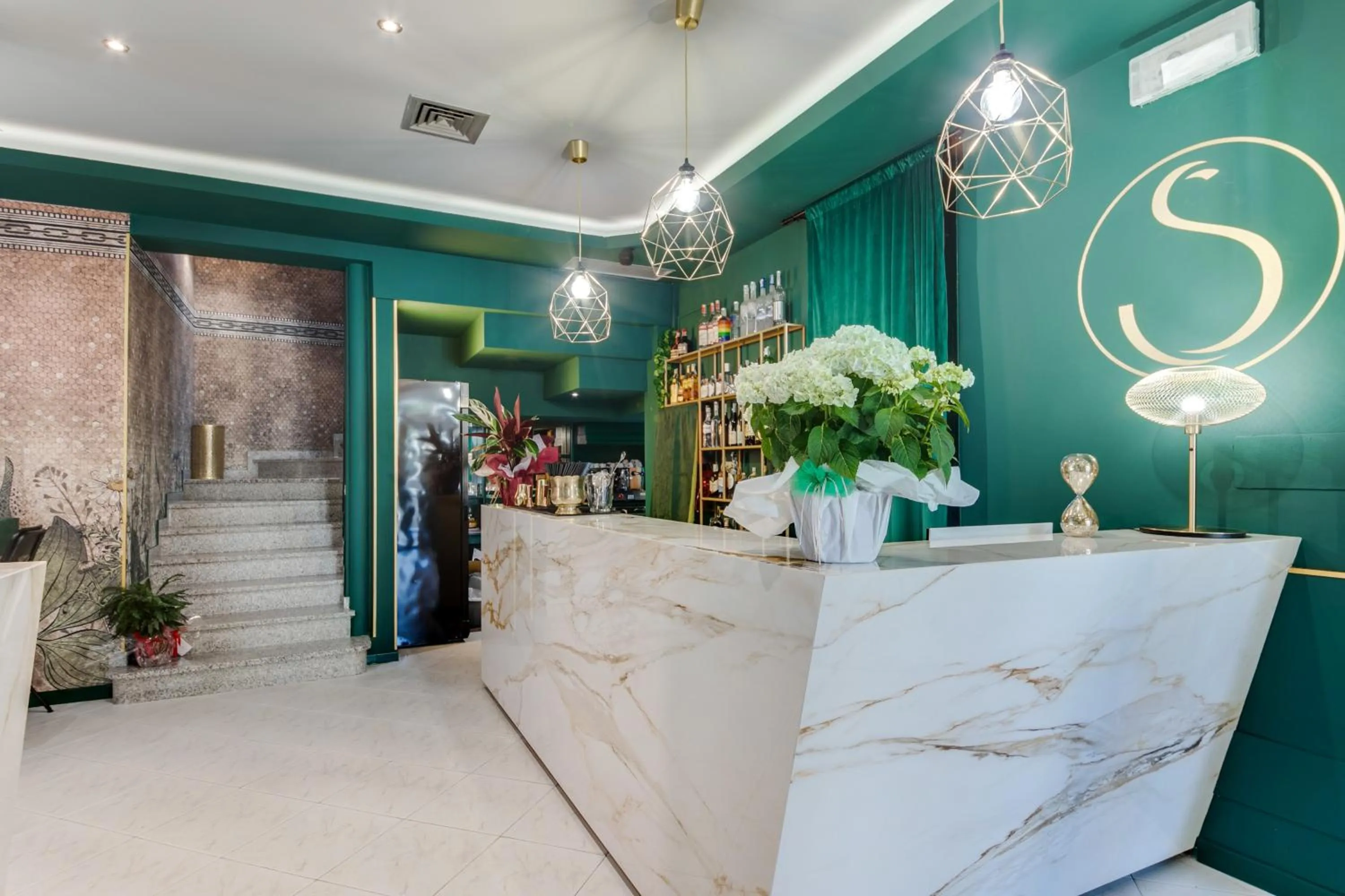 Lobby or reception in Hotel Sorriso