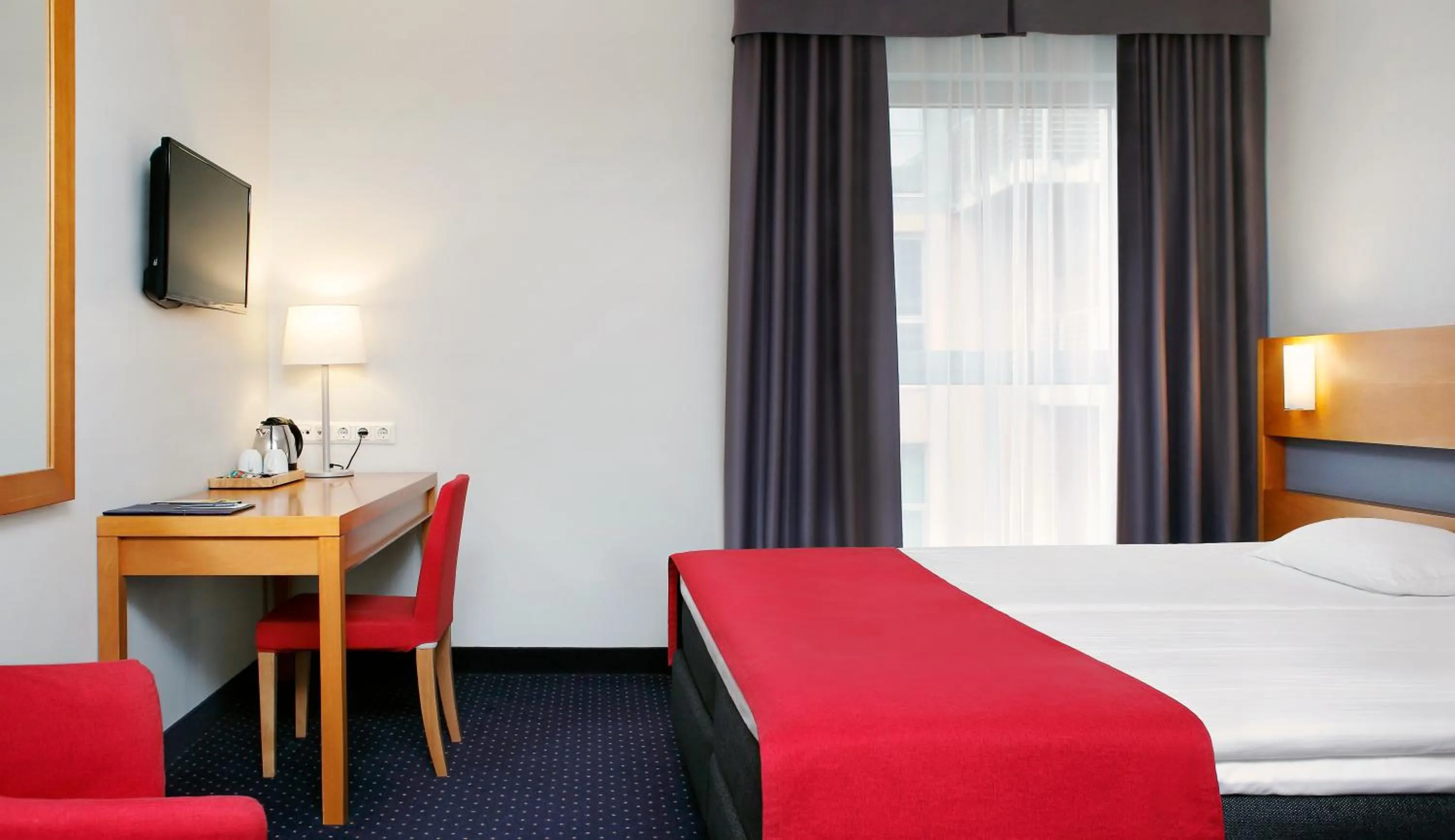 Bed in Hestia Hotel Ilmarine