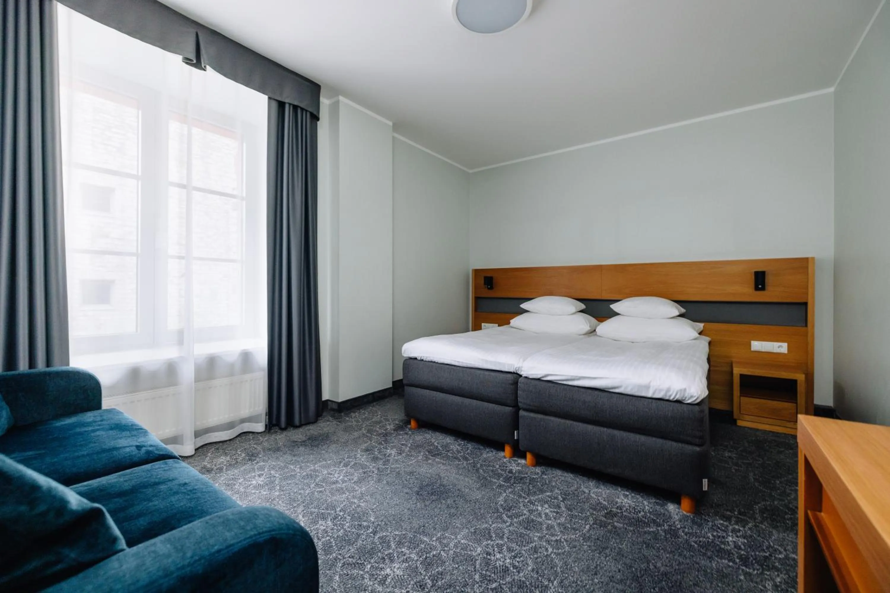 Bed in Hestia Hotel Ilmarine