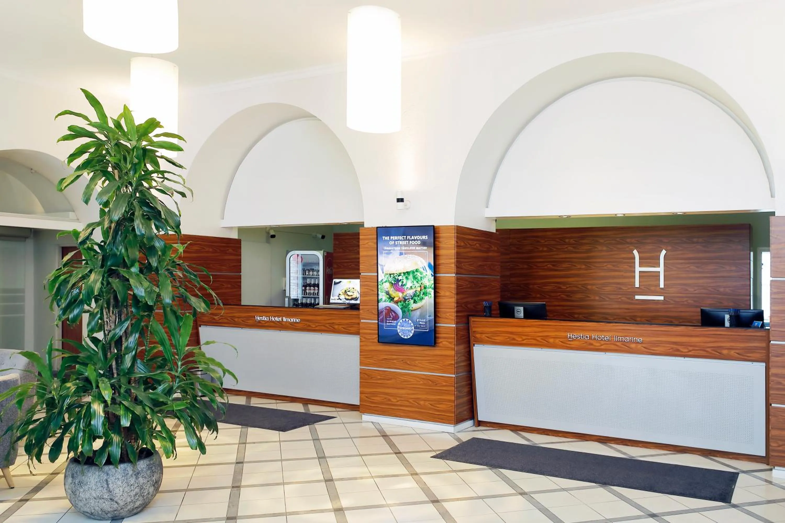 Lobby or reception in Hestia Hotel Ilmarine