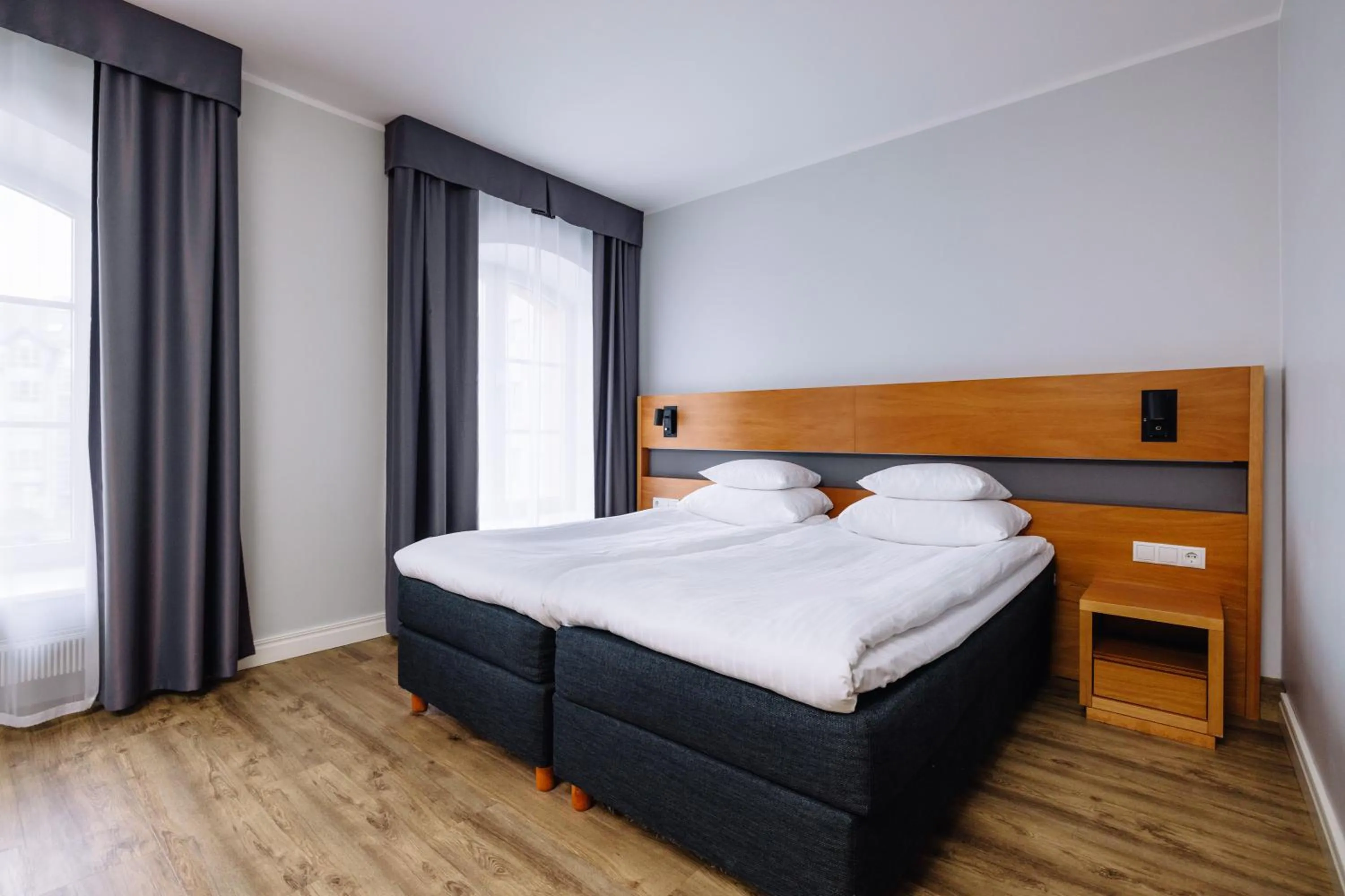 Bedroom, Bed in Hestia Hotel Ilmarine