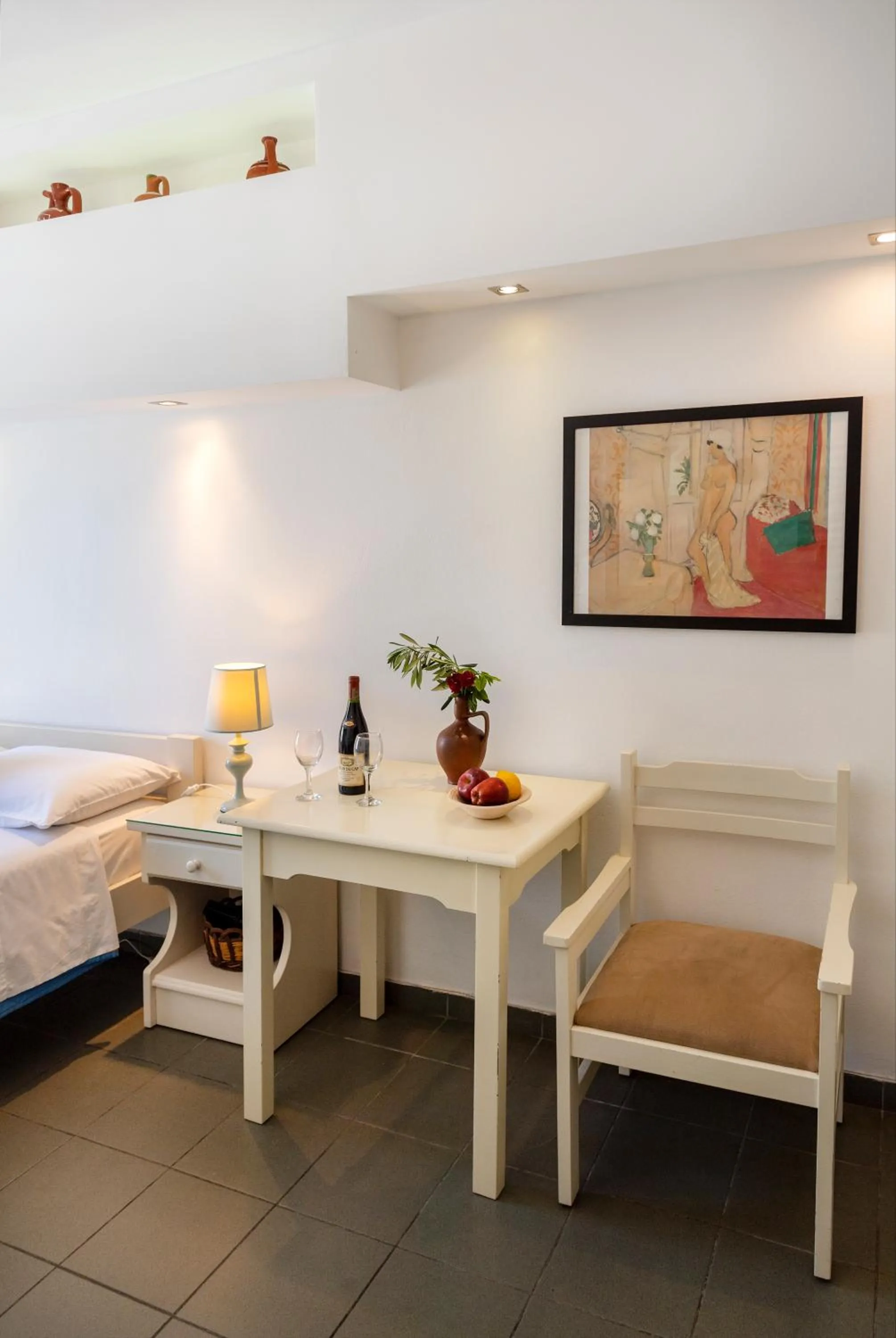 Living room in Margarita Studios