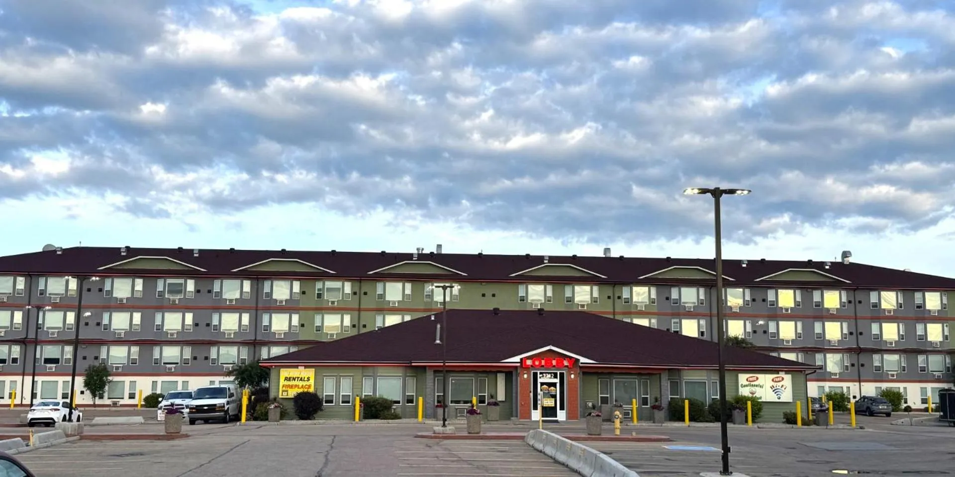 Property building in Western Budget Motel Leduc #3