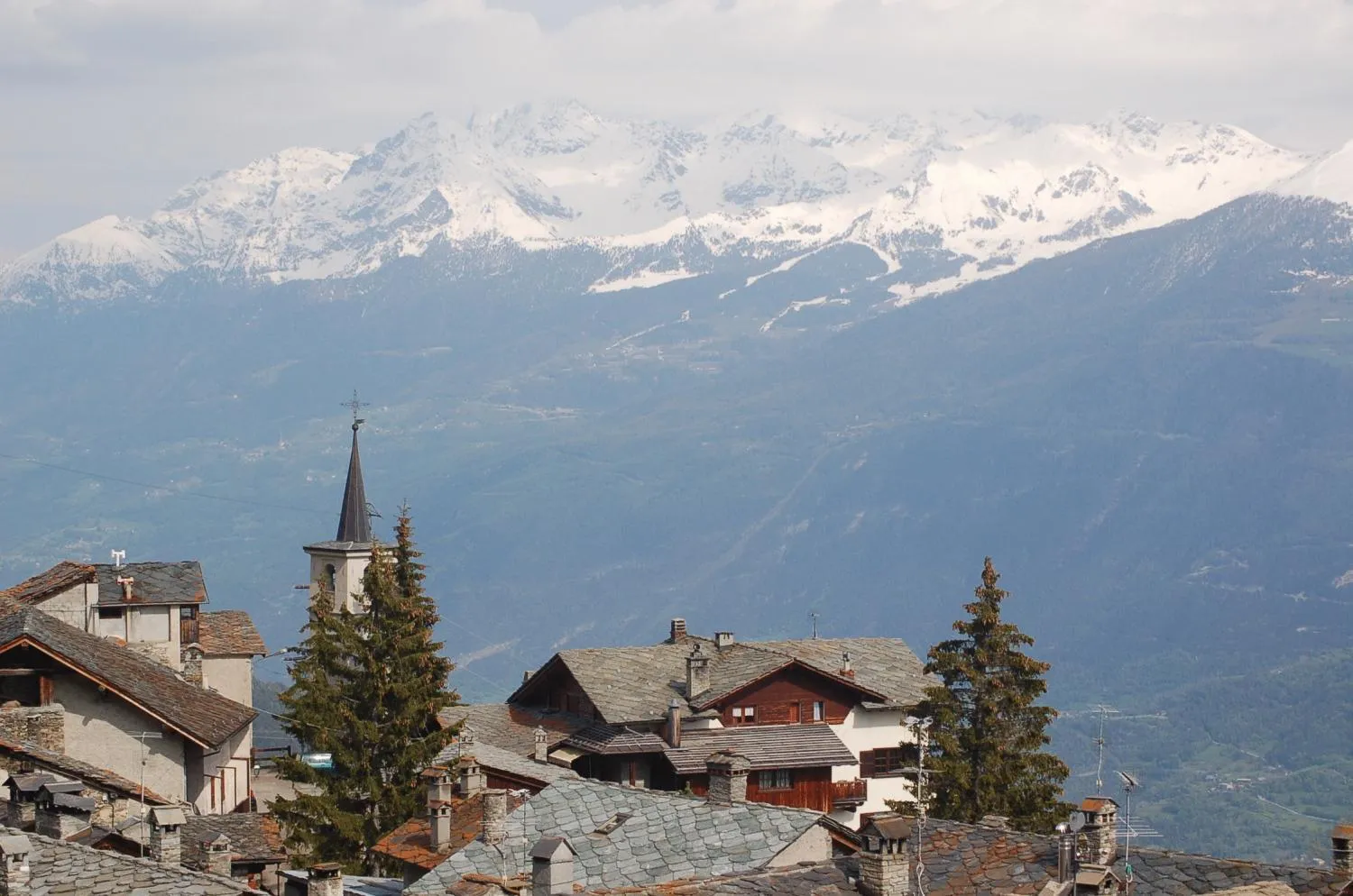 View (from property/room) in Hotel Ristoro Vagneur