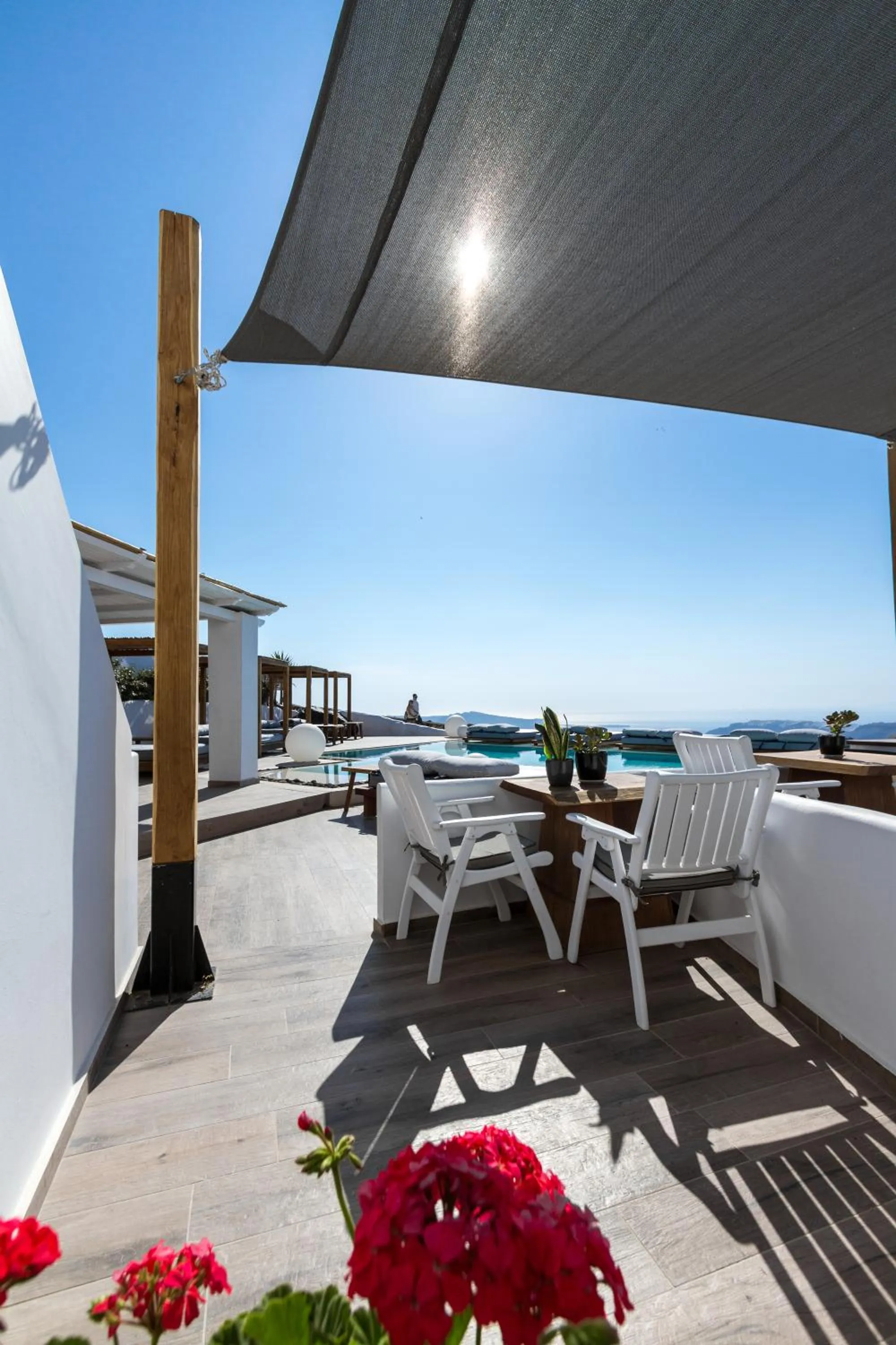 Patio in Amaze Suites