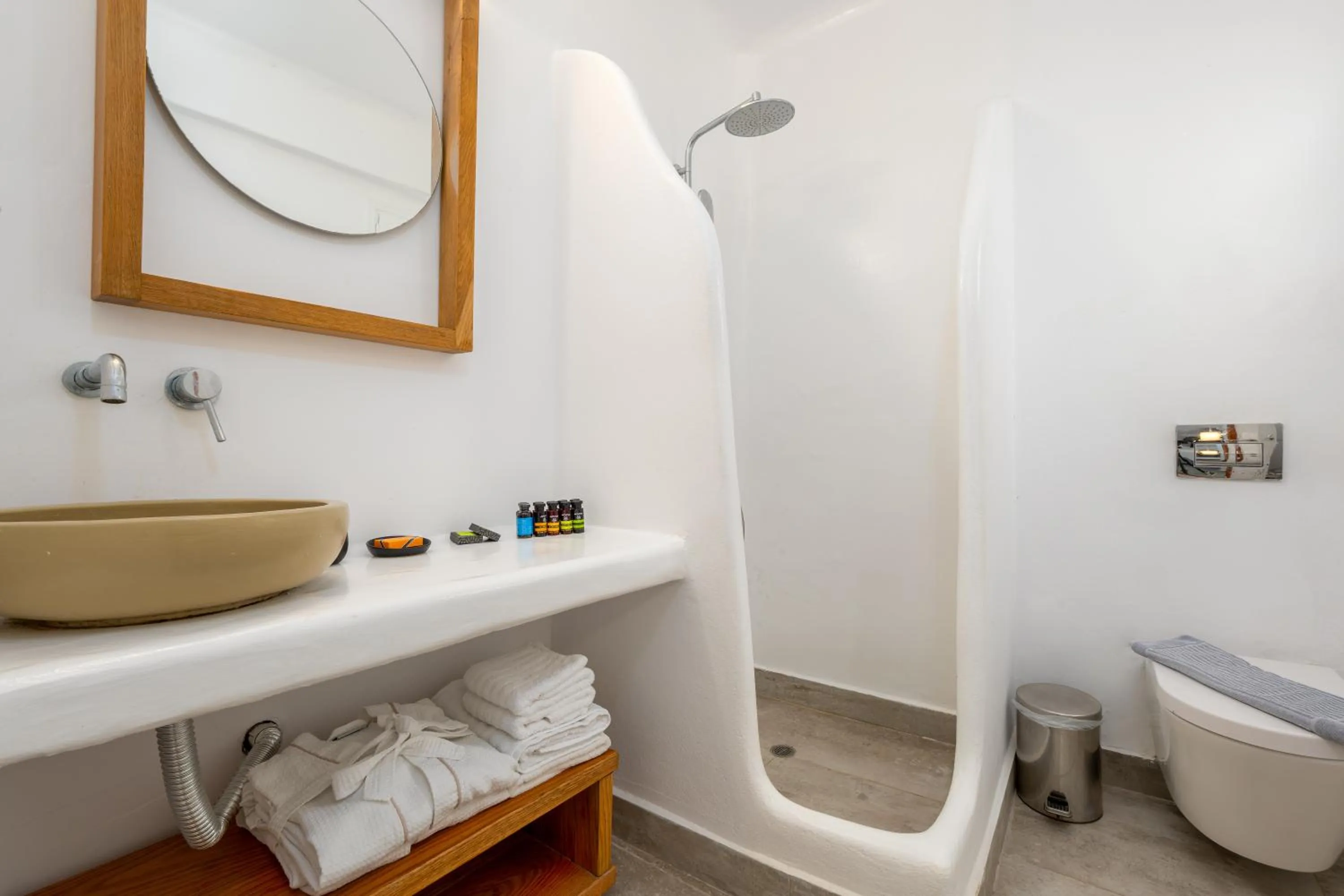 Shower in Amaze Suites