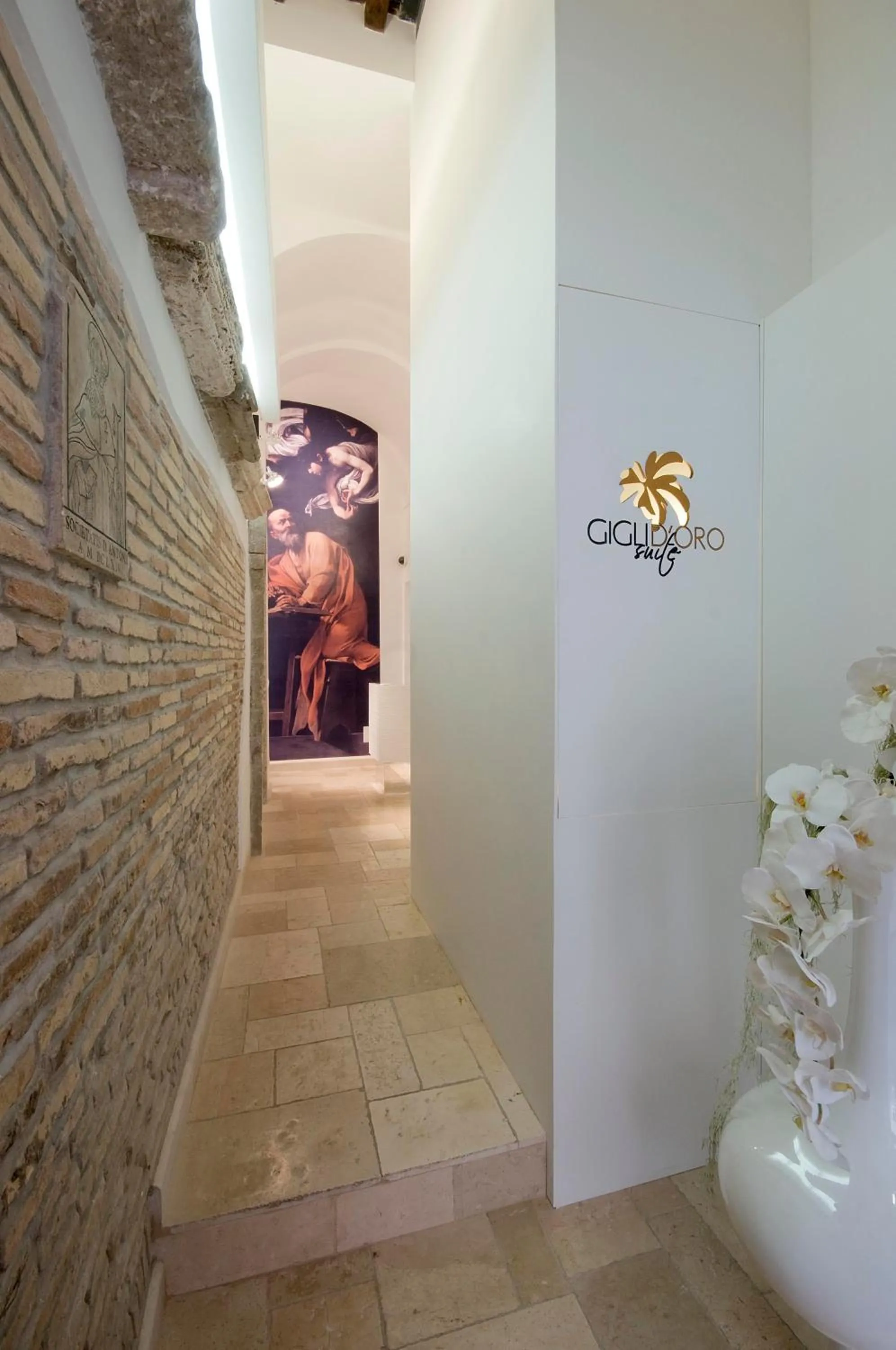 Lobby or reception in Gigli D'Oro Suite