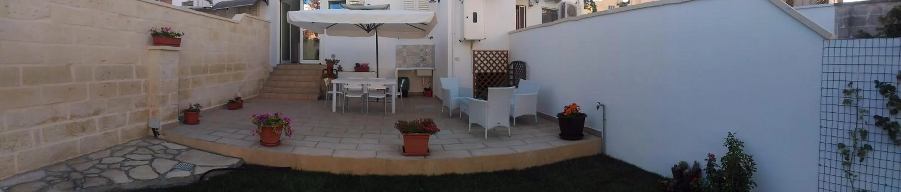 Garden in B&B Excelsior