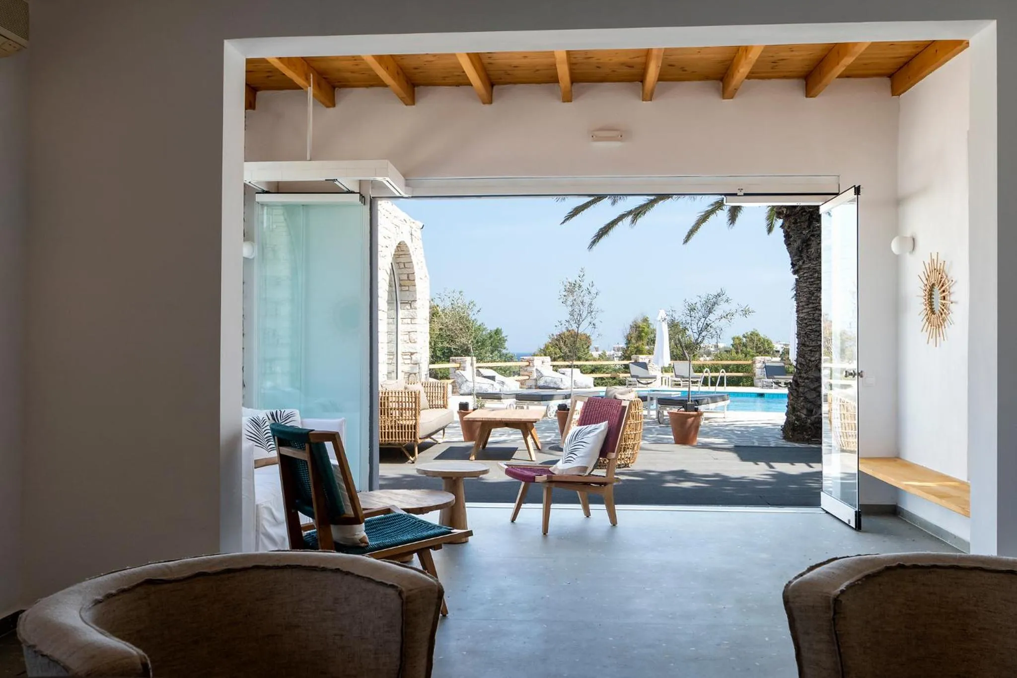 Lobby or reception in Pnoi Hotel