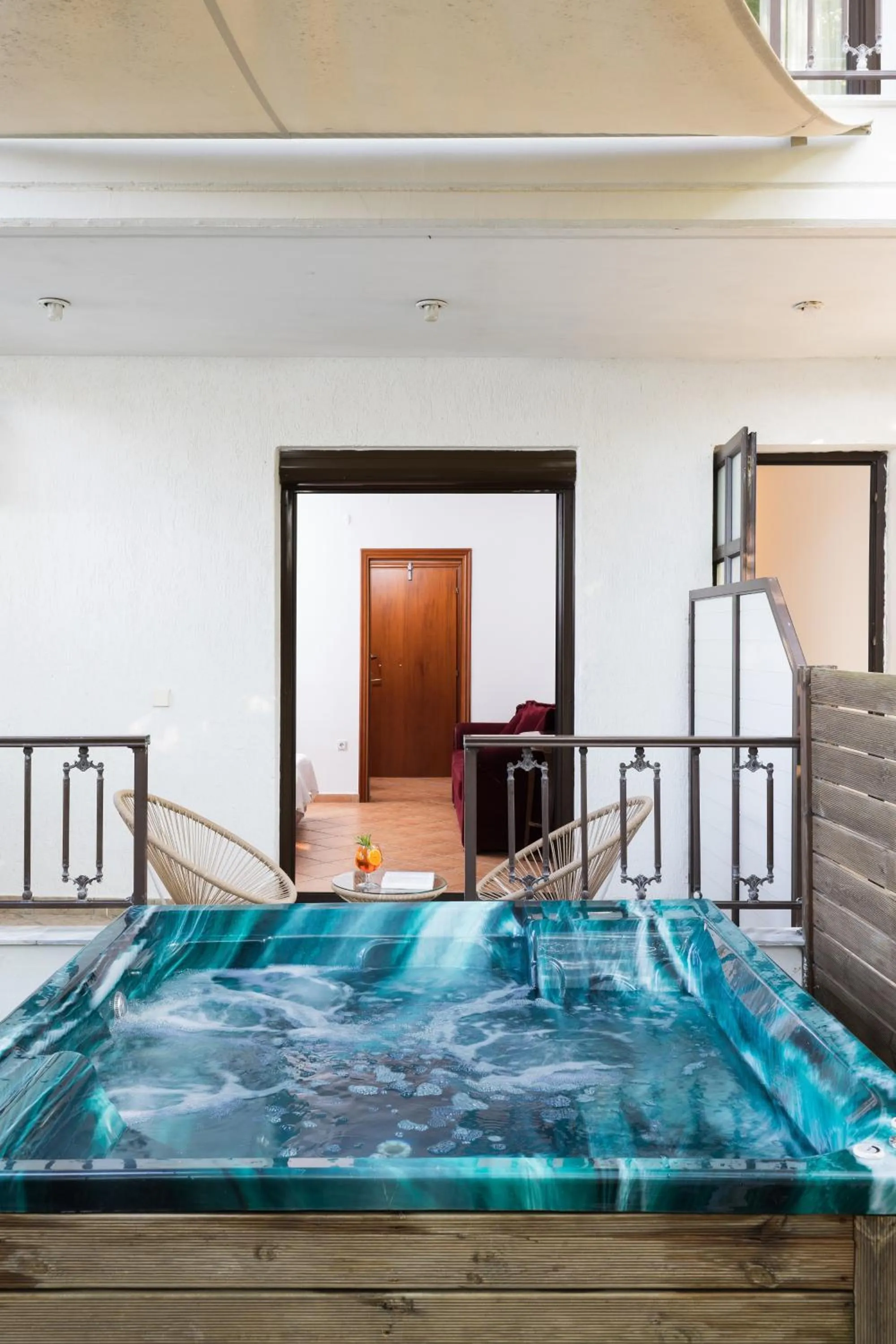 Garden, Bed in Kymata Hotel