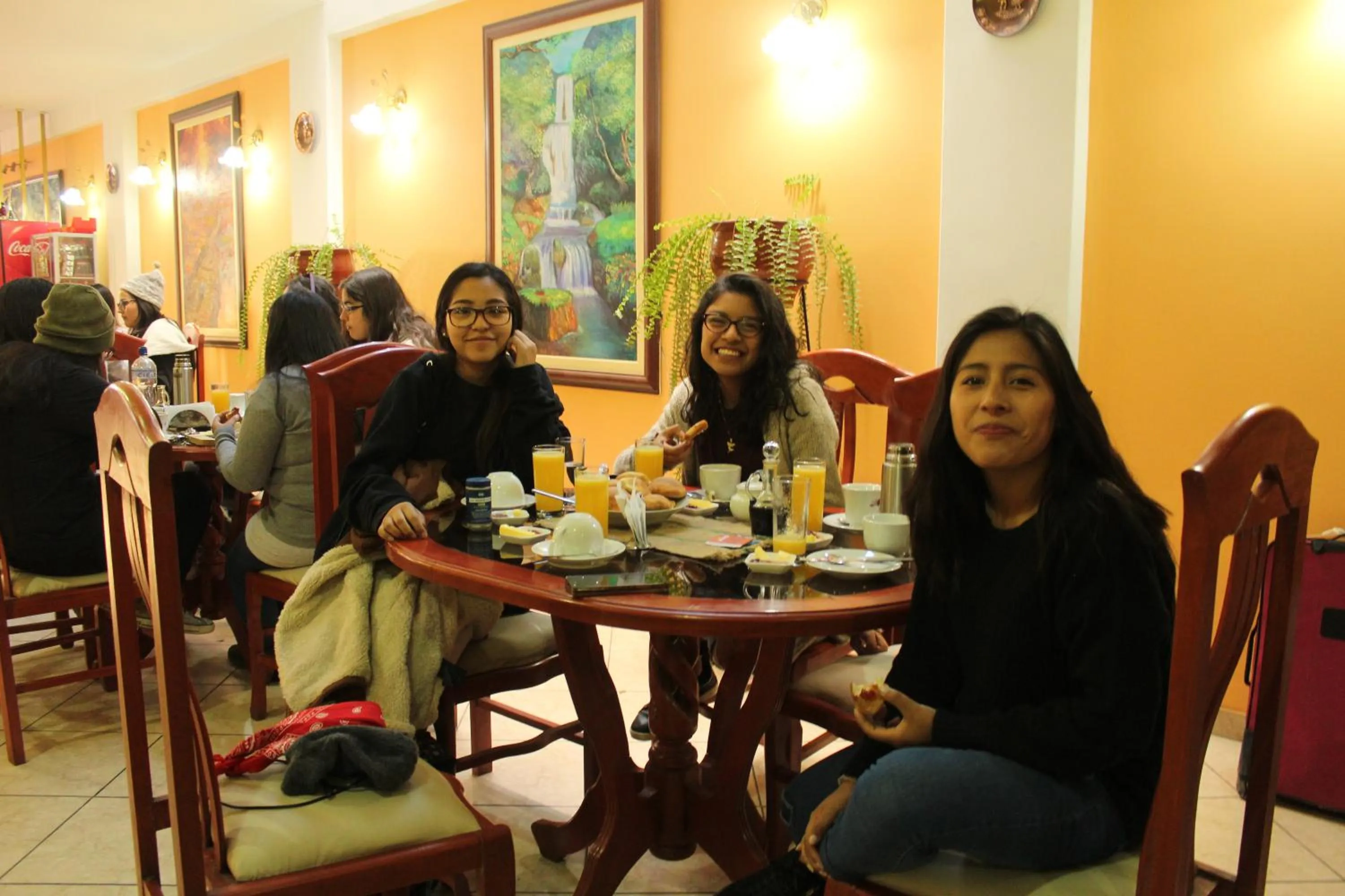 Continental breakfast in Retamas Hotel