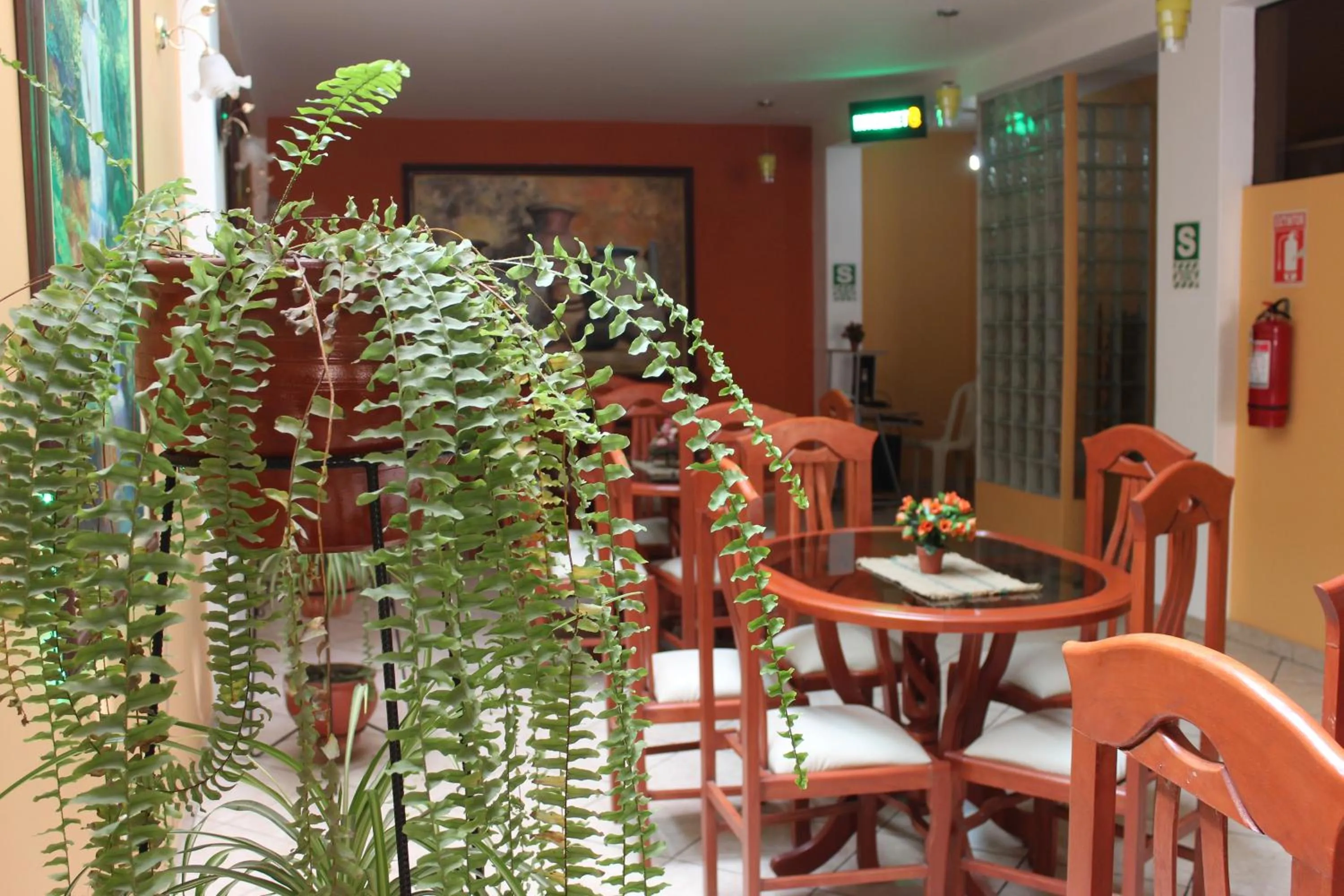 Decorative detail in Retamas Hotel