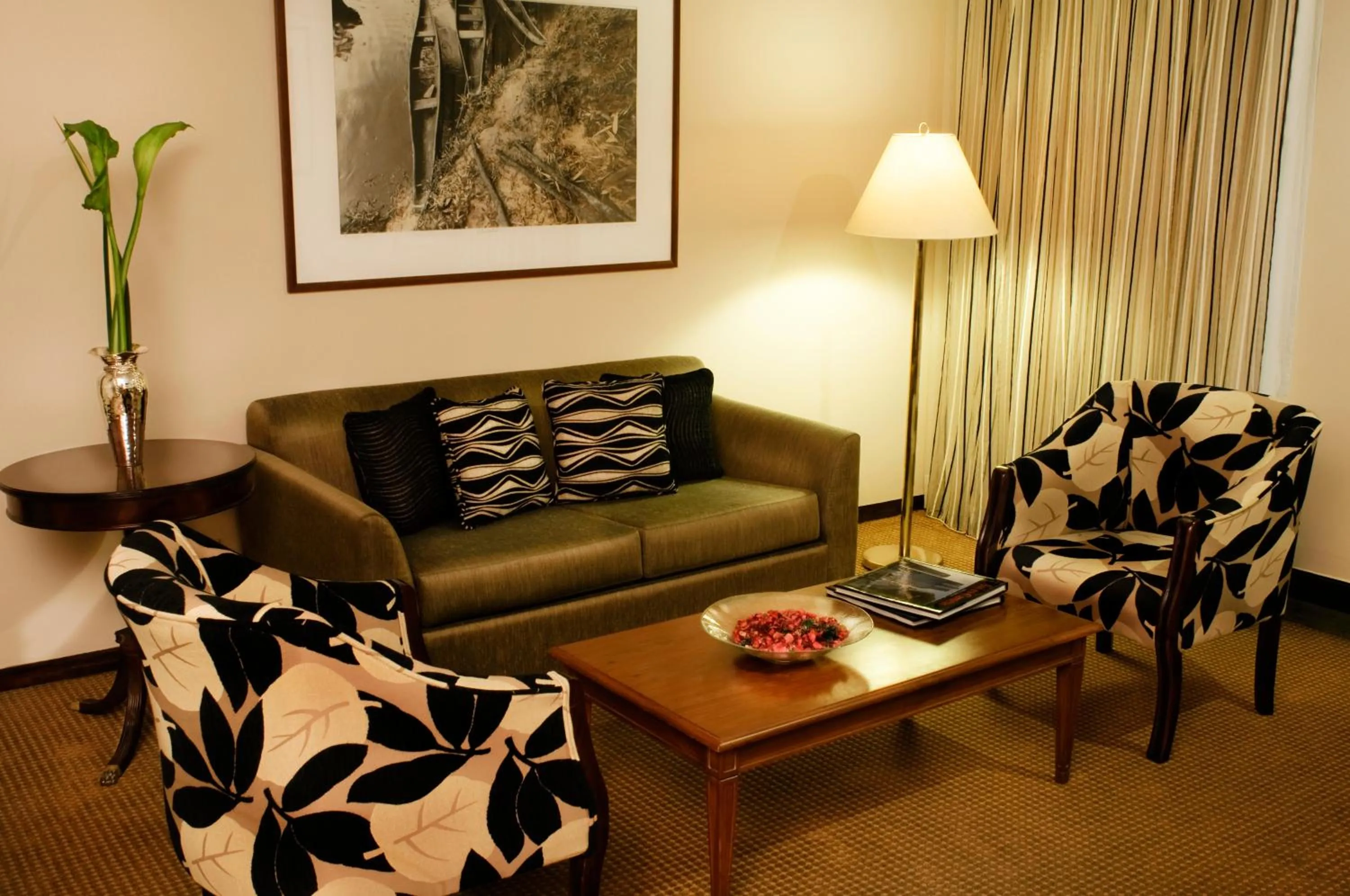 Living room in Lidotel Caracas