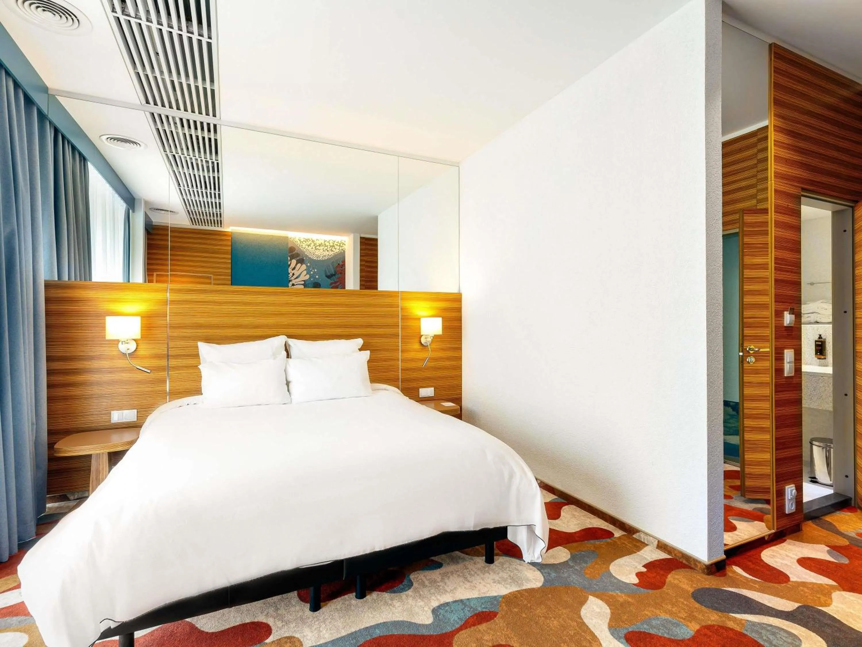 Bedroom, Bed in Mercure Tallinn