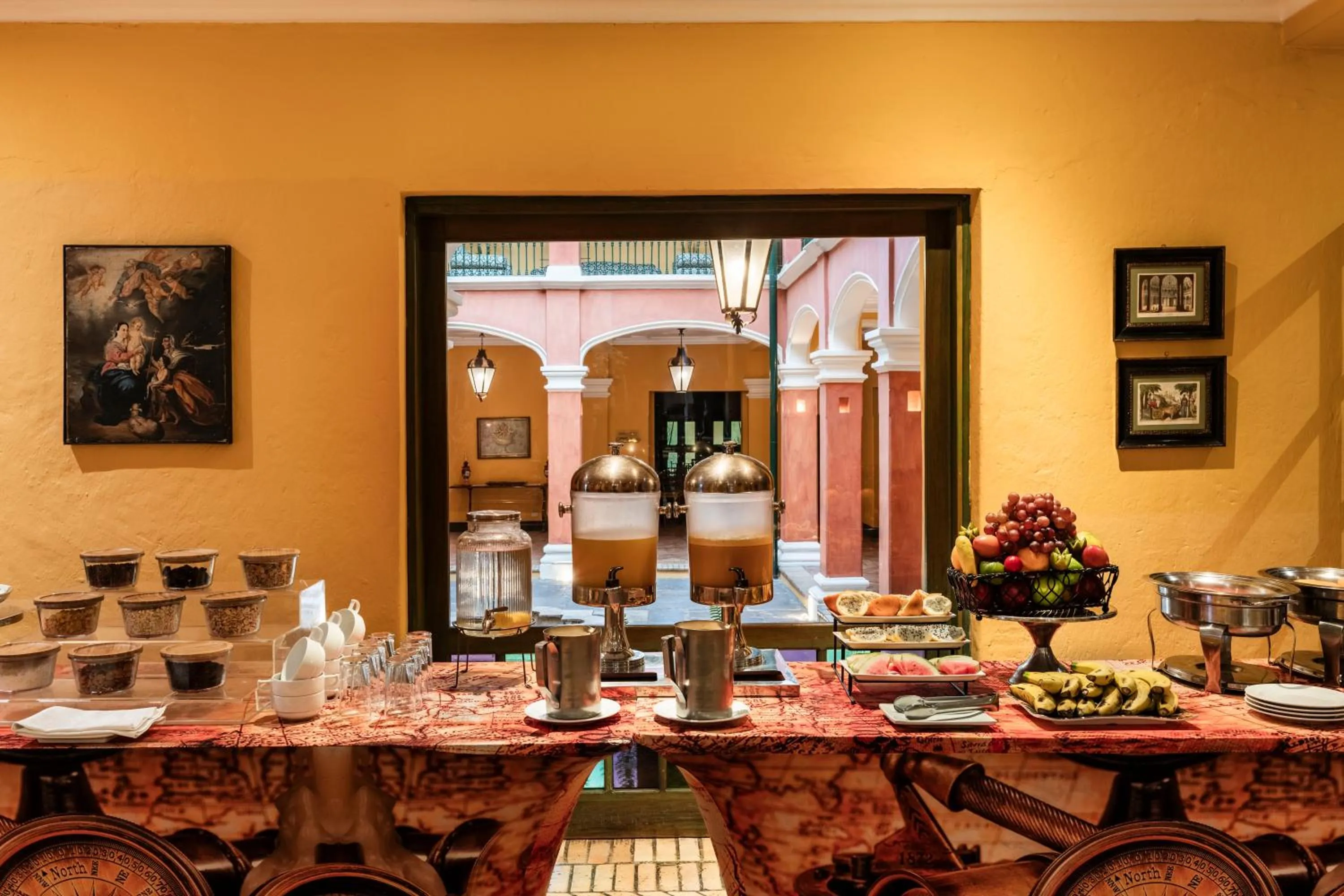 Buffet breakfast in Hotel De La Opera