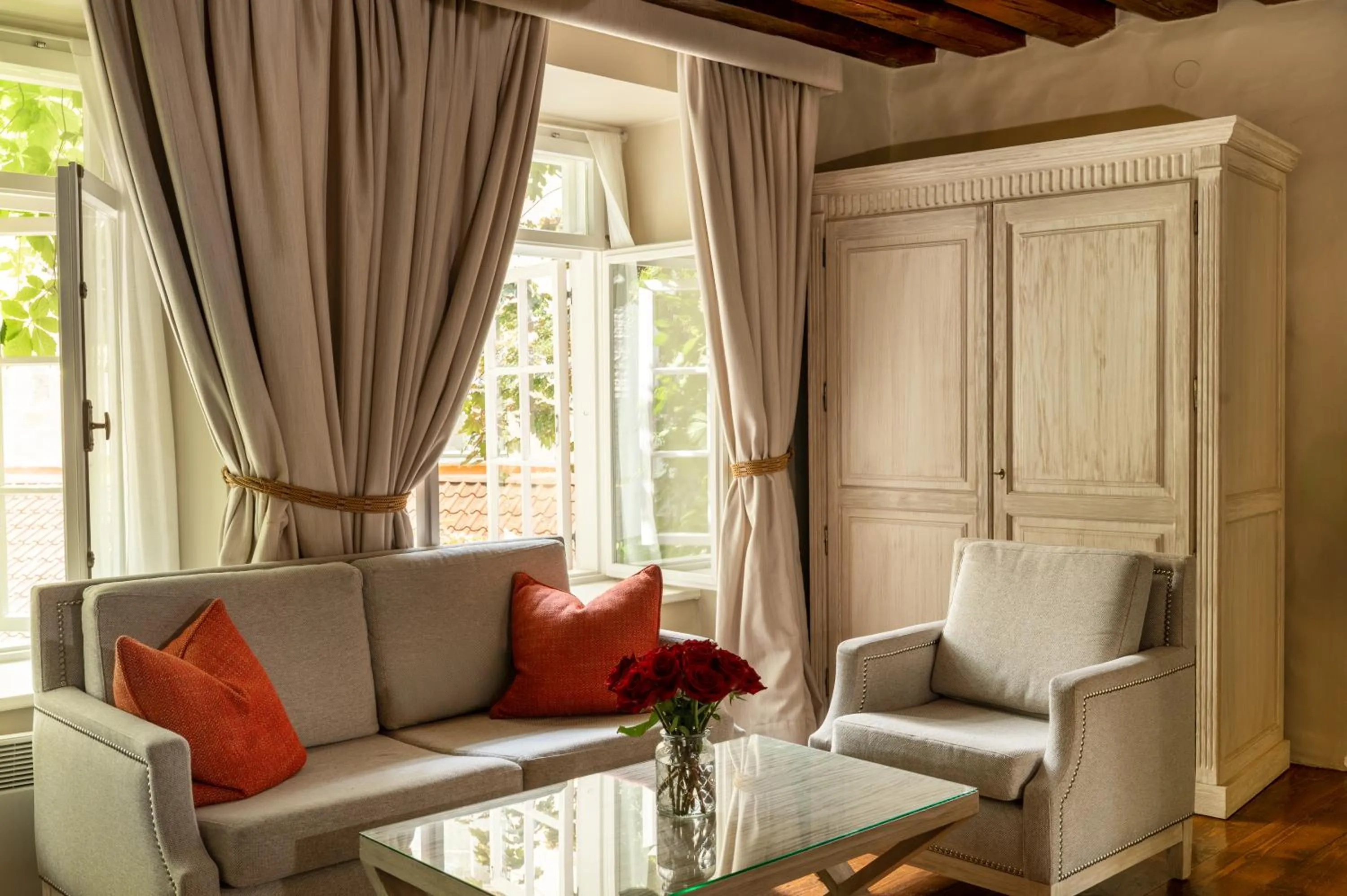 Seating area in Schlössle Hotel - Small Luxury Hotels of the World