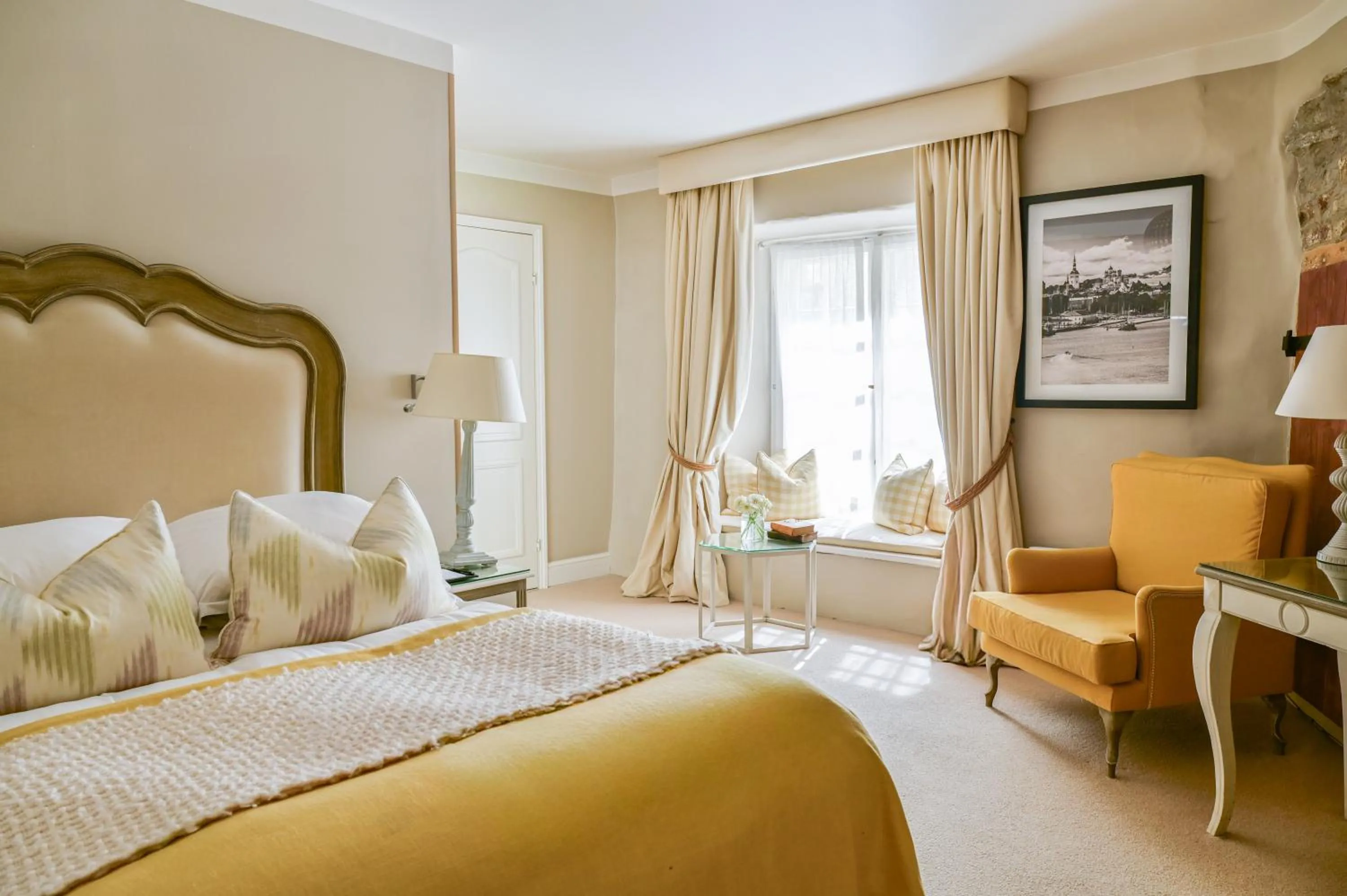 Bed in Schlössle Hotel - Small Luxury Hotels of the World