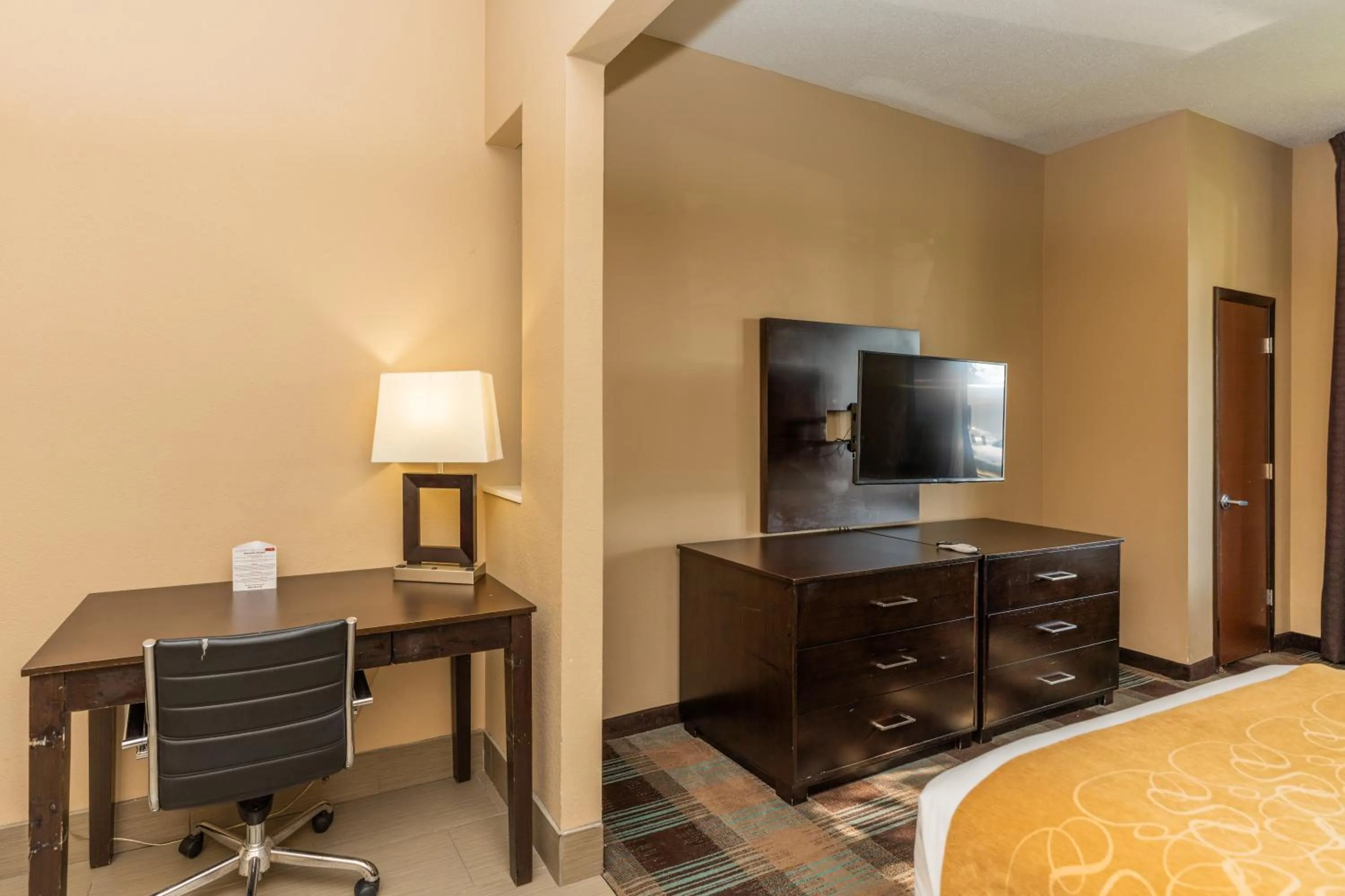 TV and multimedia in Comfort Suites Houston West at Clay Road