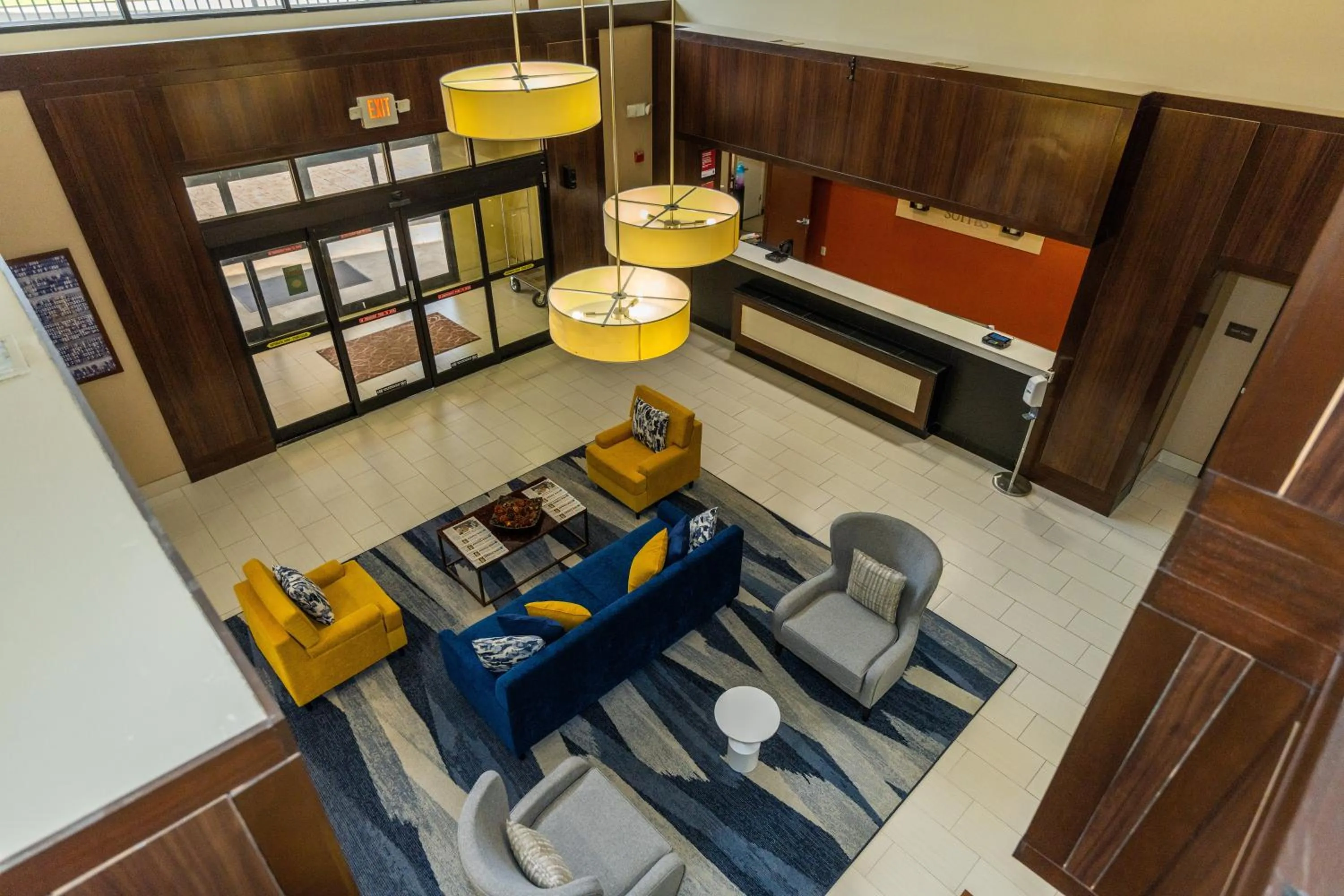 Lobby or reception in Comfort Suites Houston West at Clay Road