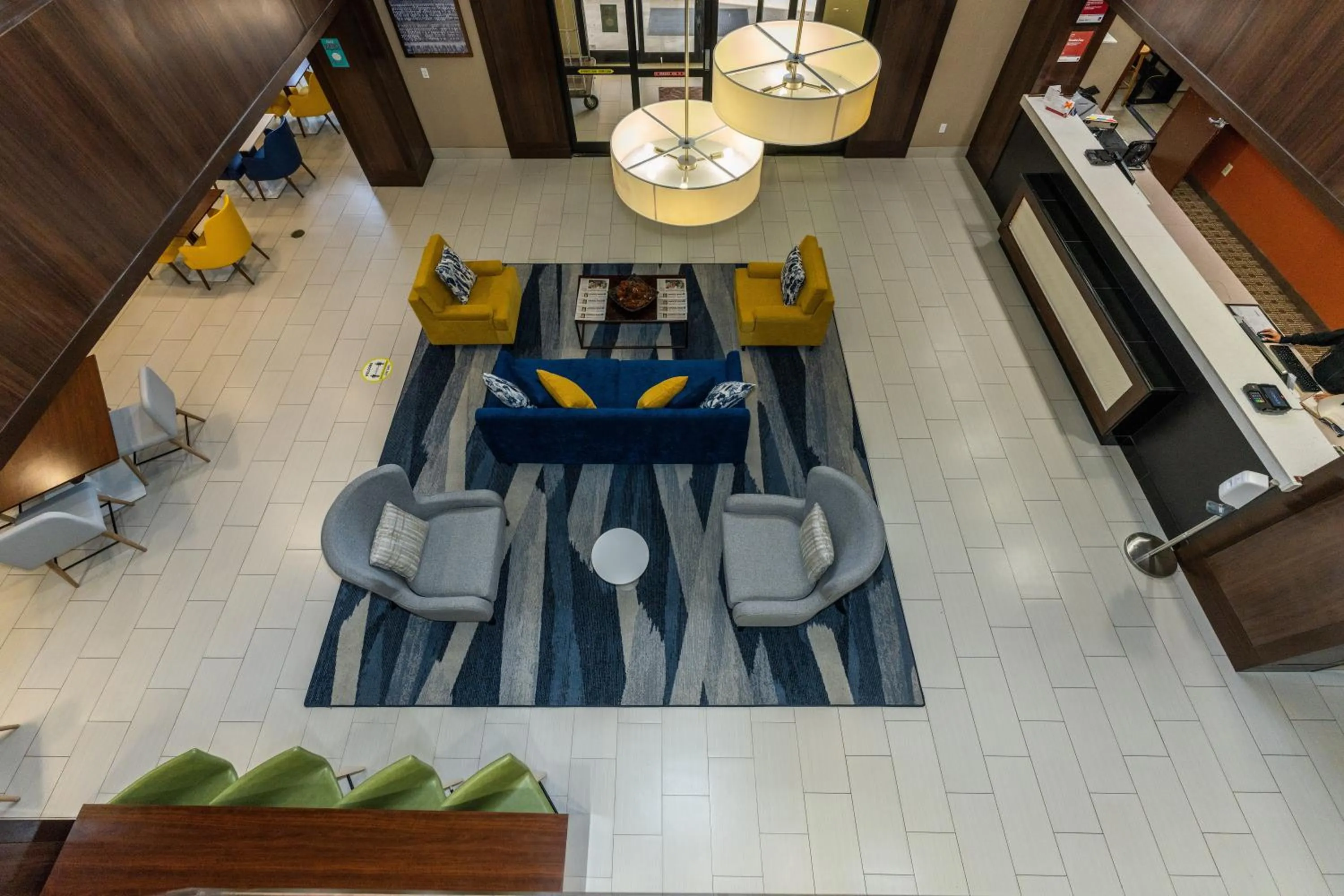 Lobby or reception in Comfort Suites Houston West at Clay Road