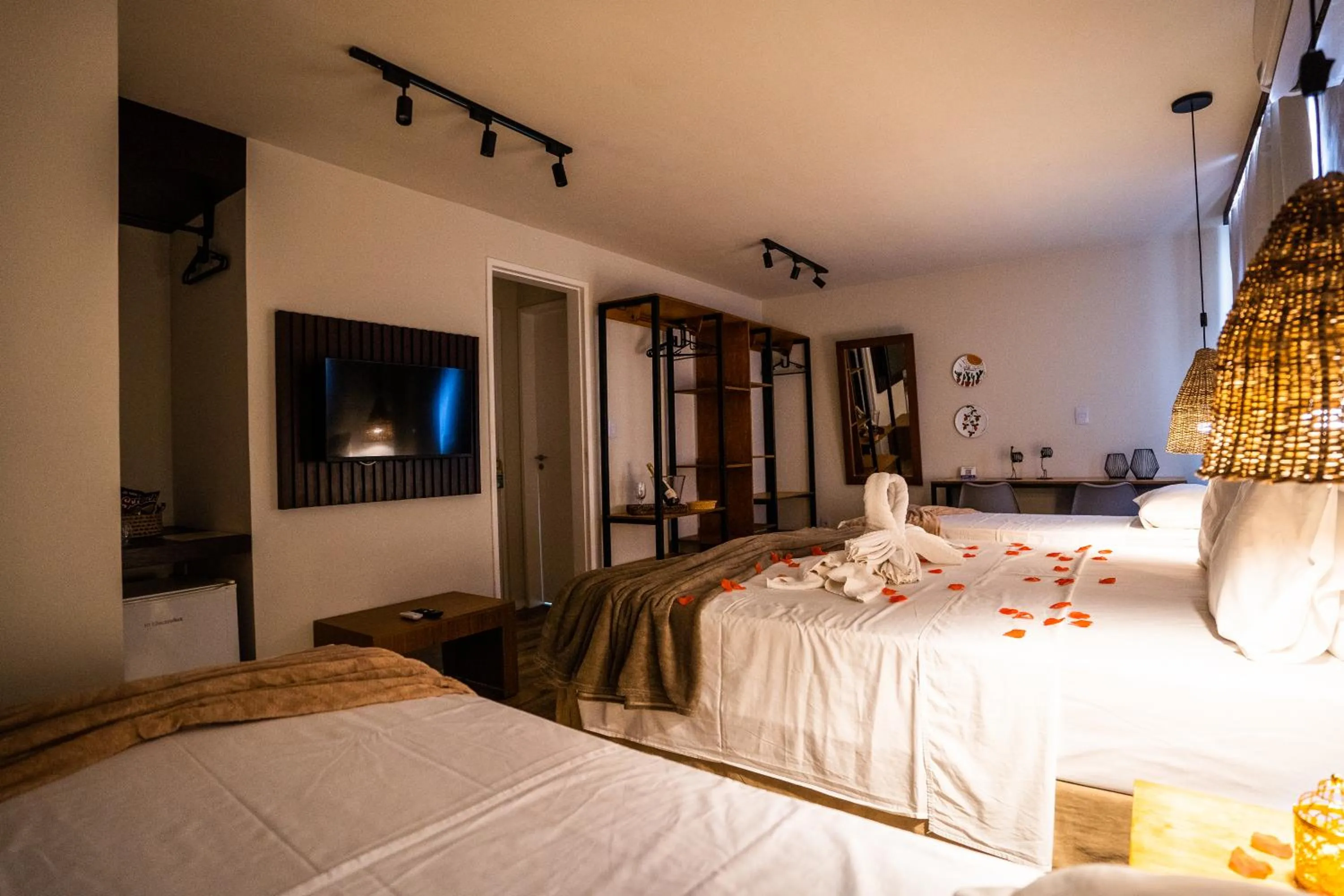 Bed in Hotel Pipa Atlântico