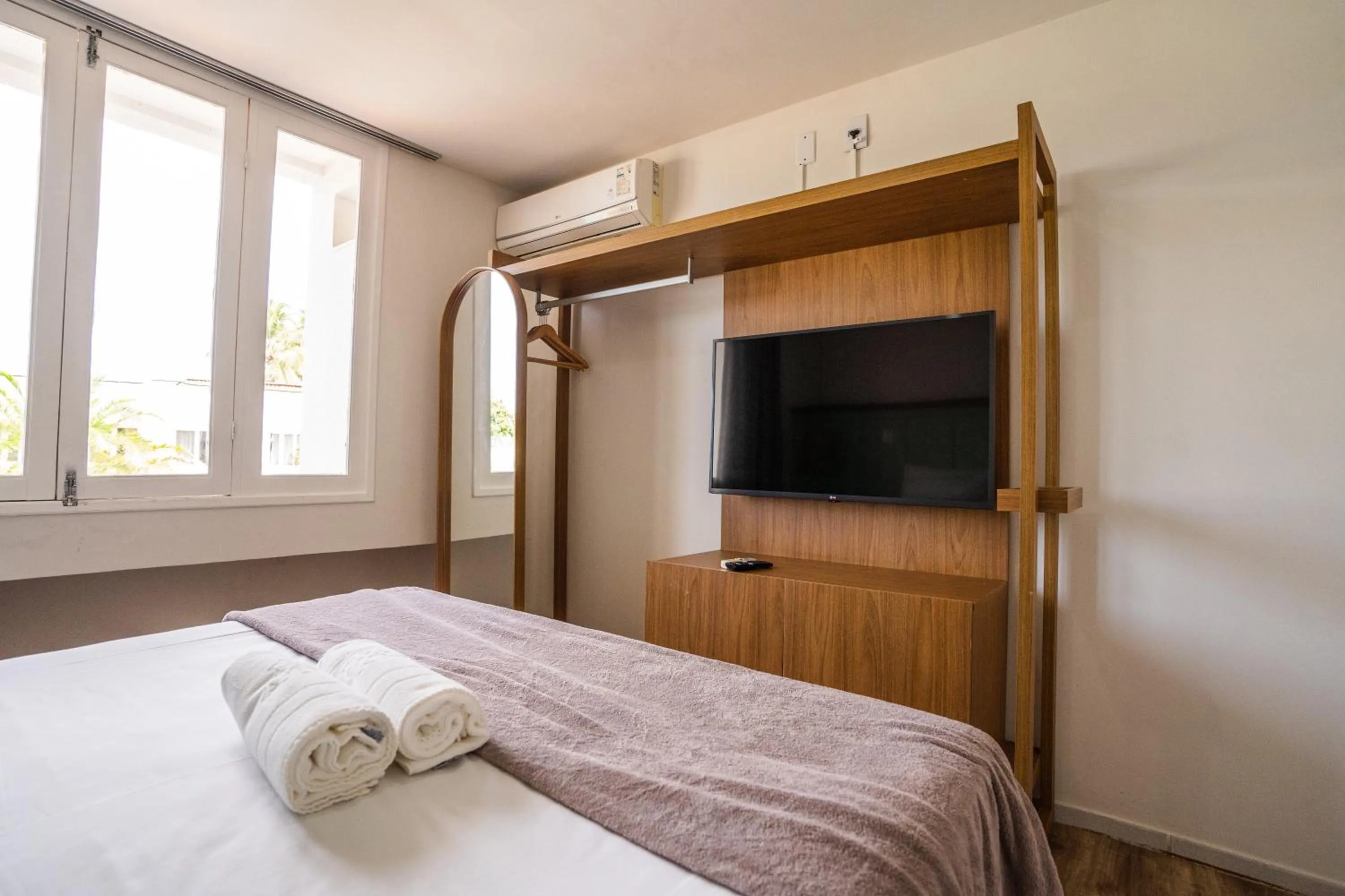 Bed in Hotel Pipa Atlântico